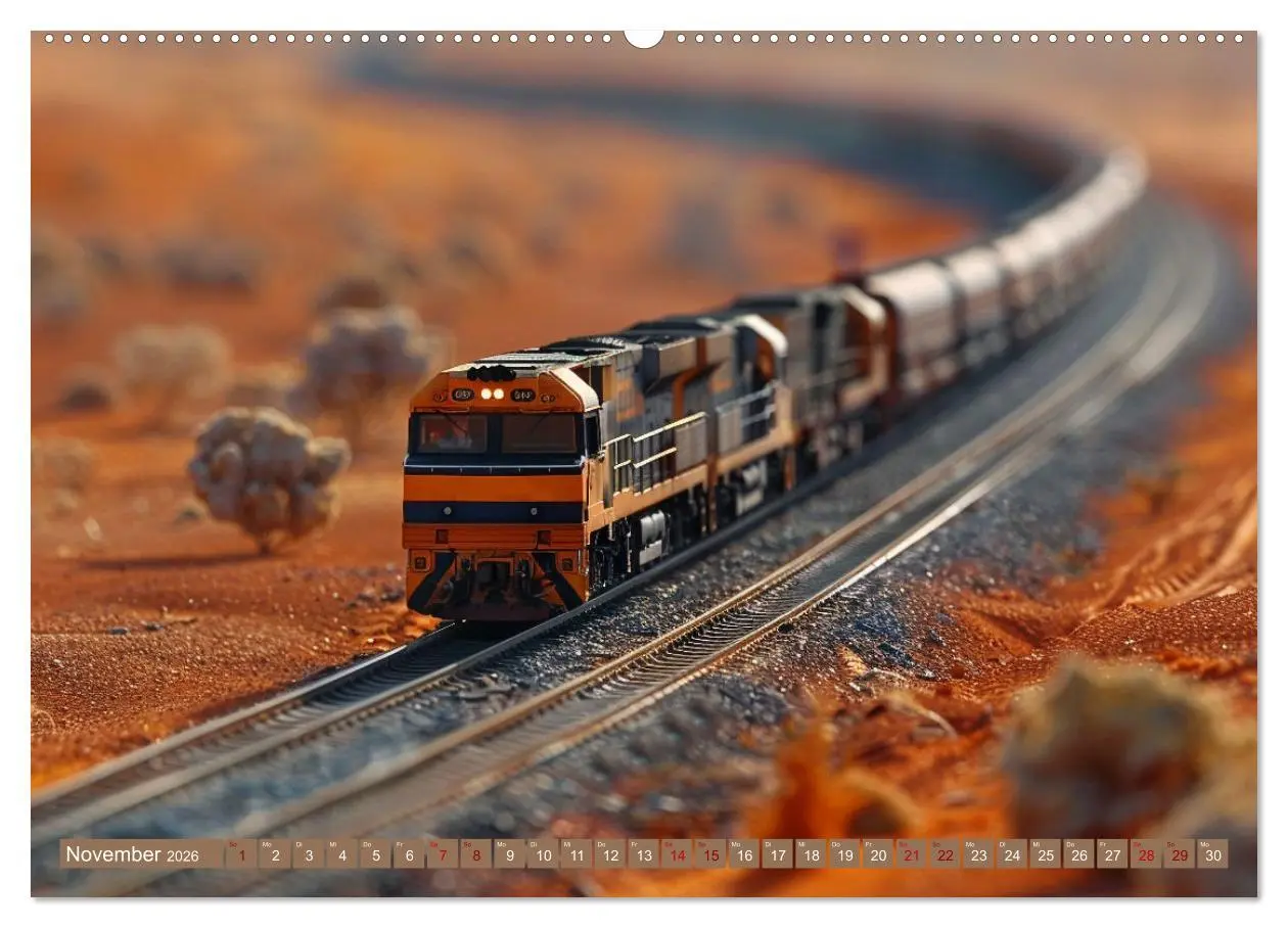 Bild: 9783457406243 | Modelleisenbahnen sind cool (hochwertiger Premium Wandkalender 2026...