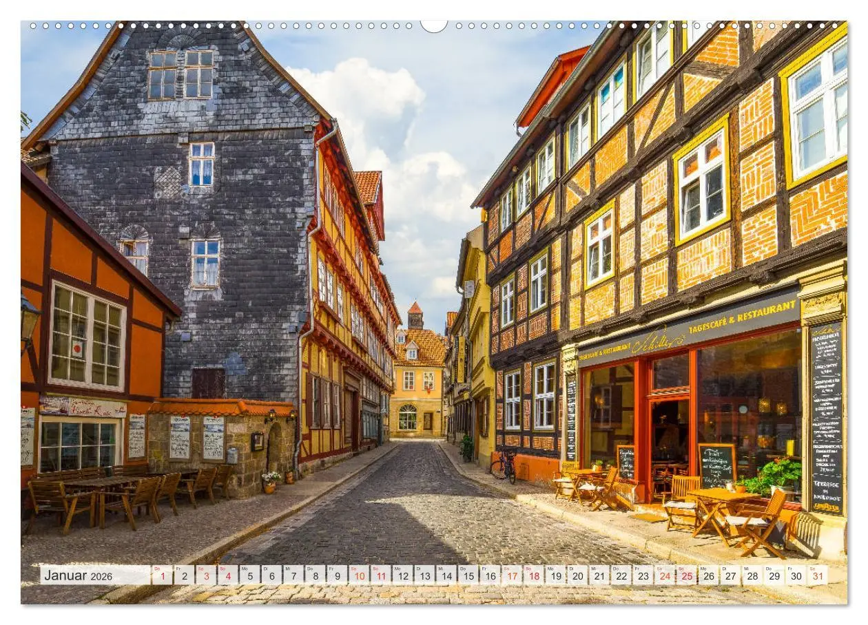 Bild: 9783457716243 | Quedlinburg Impressionen (hochwertiger Premium Wandkalender 2026...