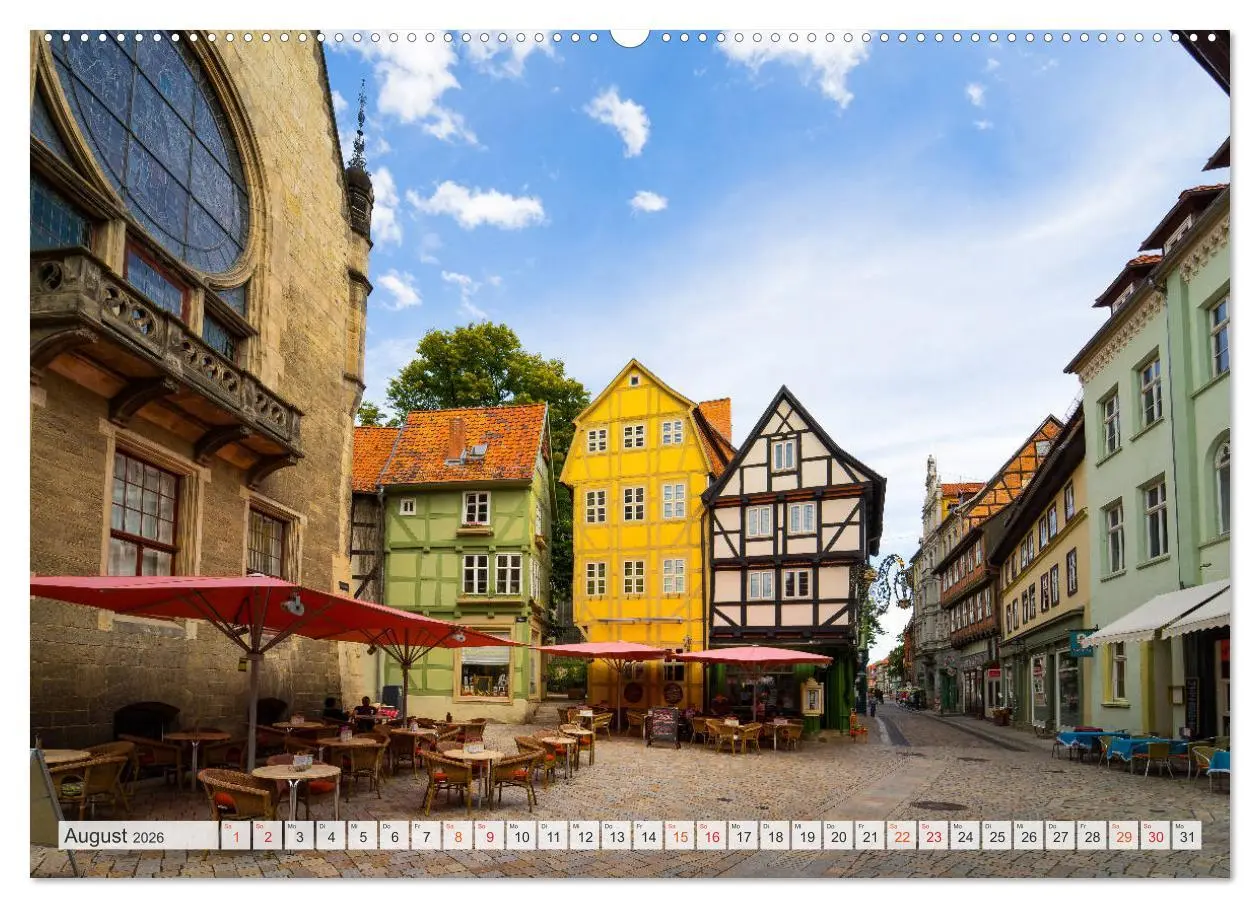 Bild: 9783457716243 | Quedlinburg Impressionen (hochwertiger Premium Wandkalender 2026...