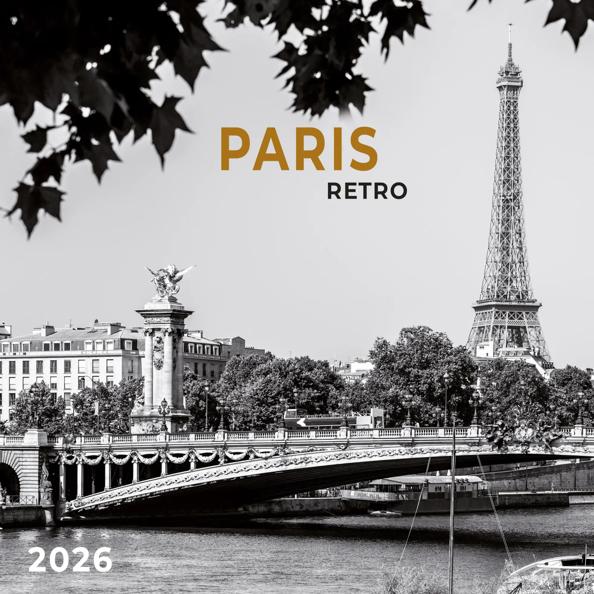 Cover: 9783959296243 | Paris Retro 2026 | Kalender 2026 | Kalender | 28 S. | Englisch | 2026