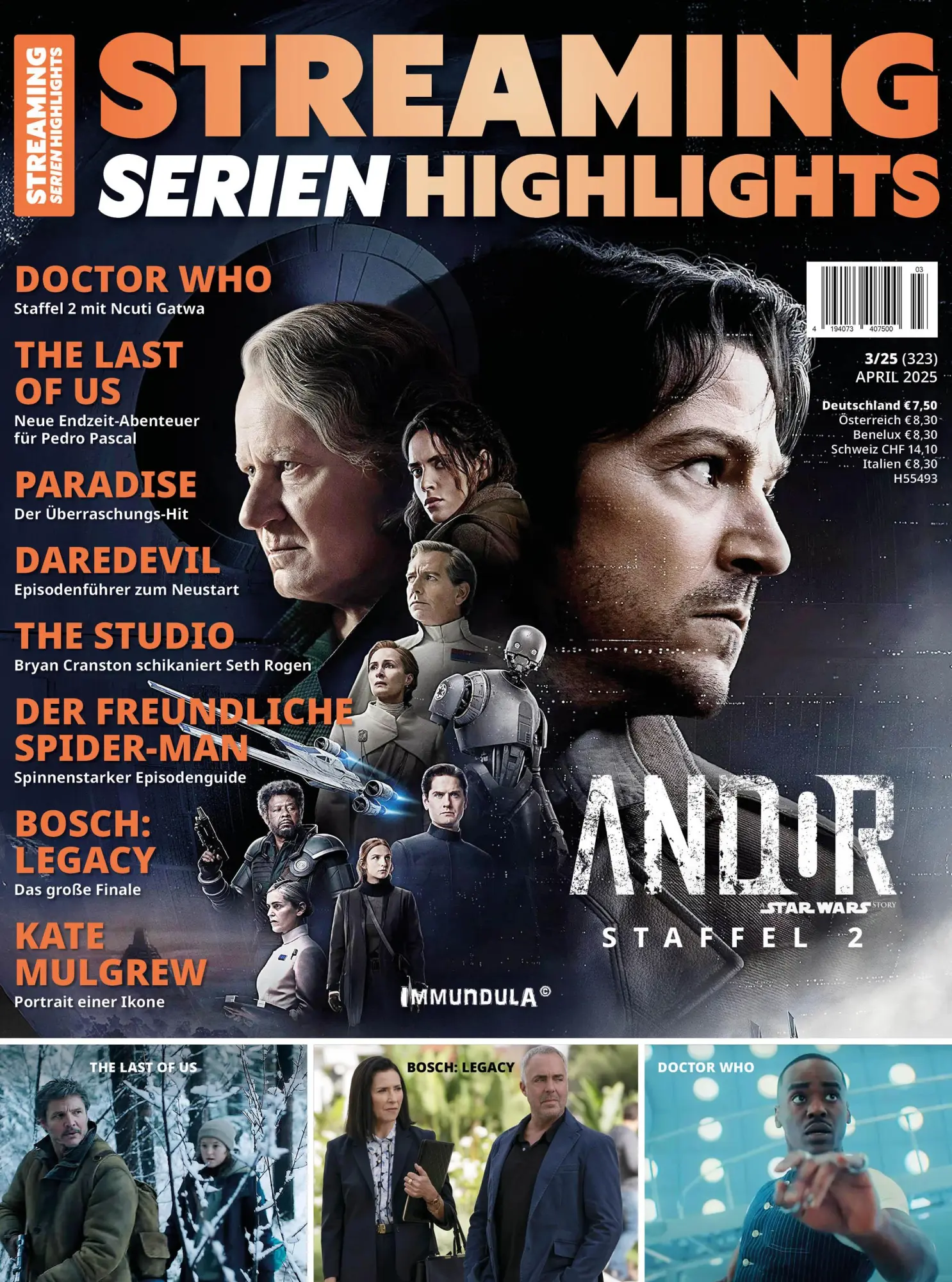 Cover: 9783959366243 | STREAMING SERIEN HIGHLIGHTS. Ausgabe April 2025 (#323) | Broschüre