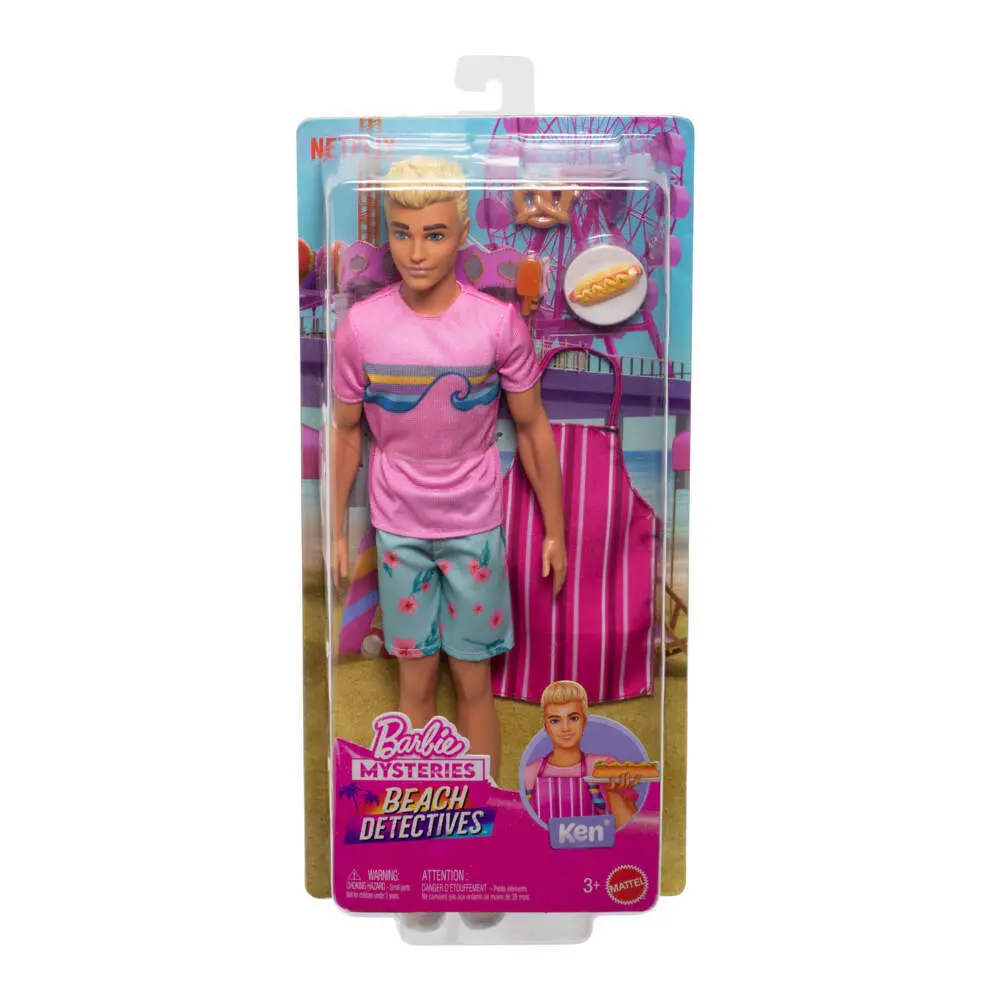 Cover: 194735306343 | Barbie Mysteries: Mission Strand Ken Puppe und Zubehör | Blister