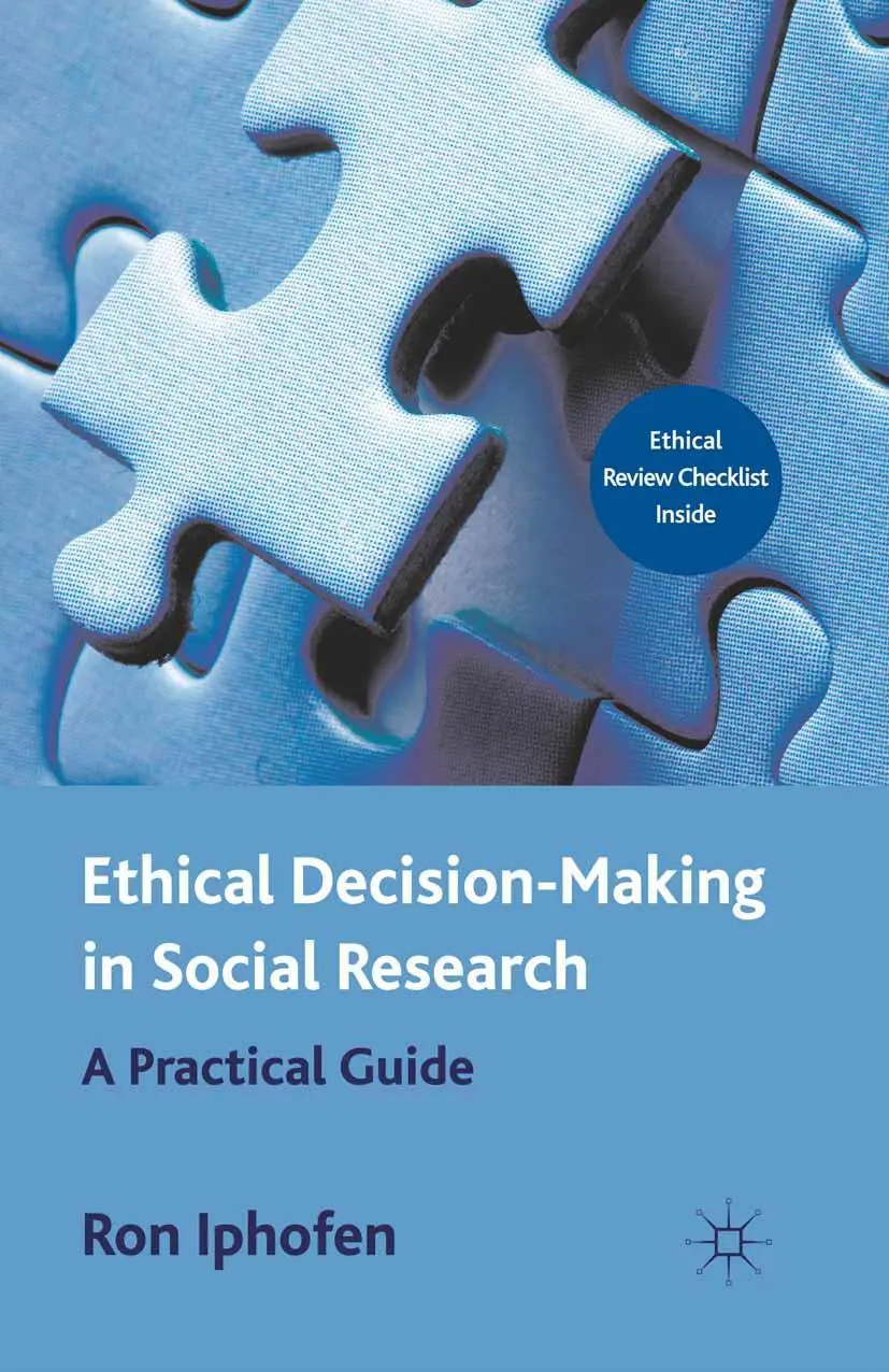 Cover: 9780230296343 | Ethical Decision Making in Social Research | A Practical Guide | Buch