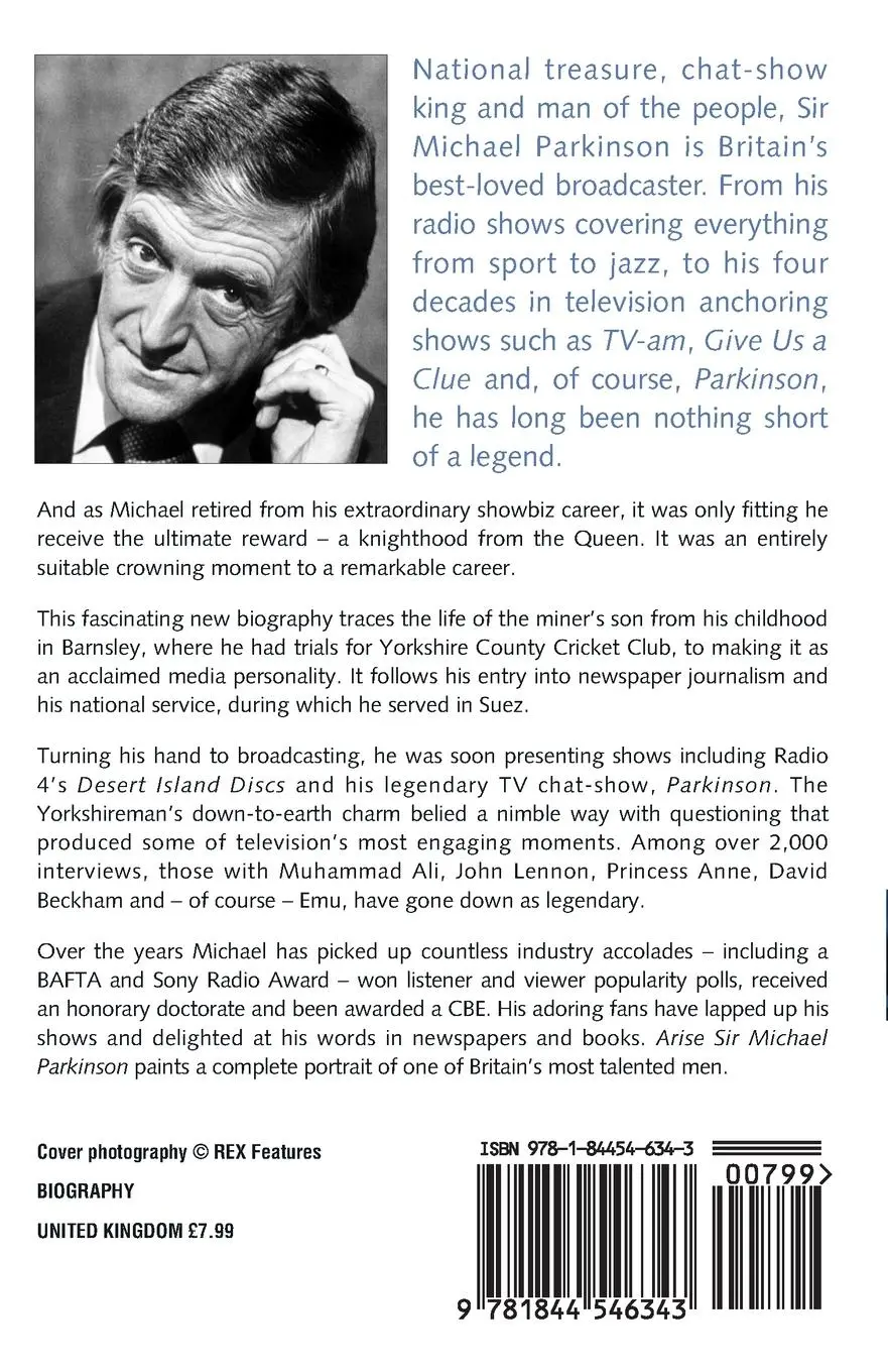 Rückseite: 9781844546343 | Arise Sir Michael Parkinson | Chas Newkey-Burden | Taschenbuch | 2008