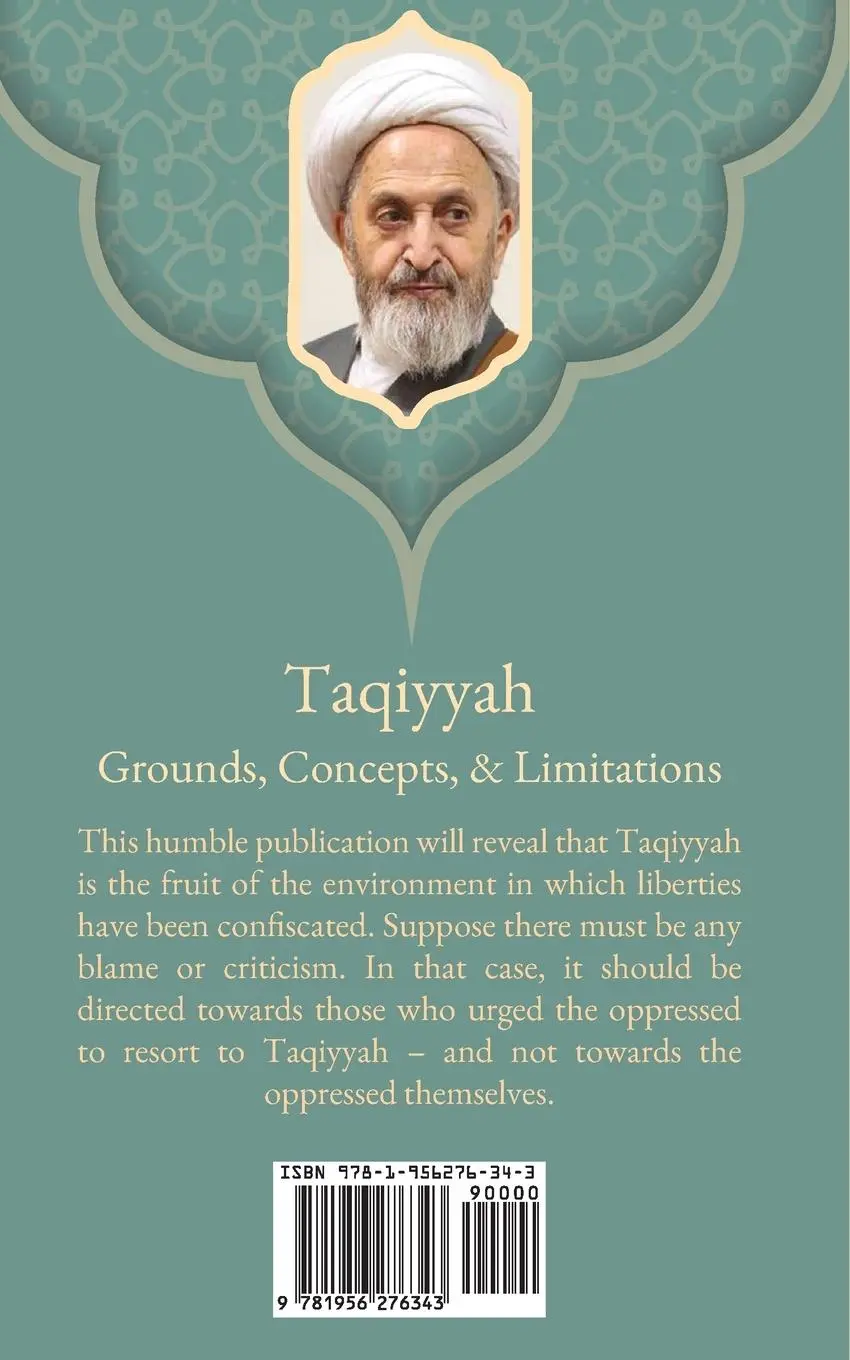 Rückseite: 9781956276343 | Taqiyyah | Grounds, Concepts, &amp; Limitations | Ja'far Subhani | Buch