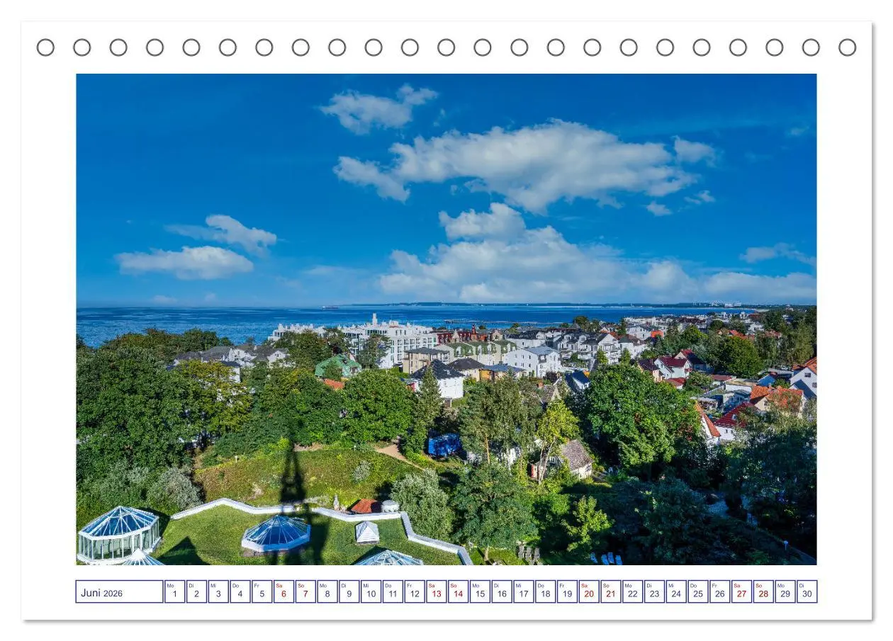Bild: 9783457256343 | Die Ostsee von Ahlbeck nach Heringsdorf (Tischkalender 2026 DIN A5...