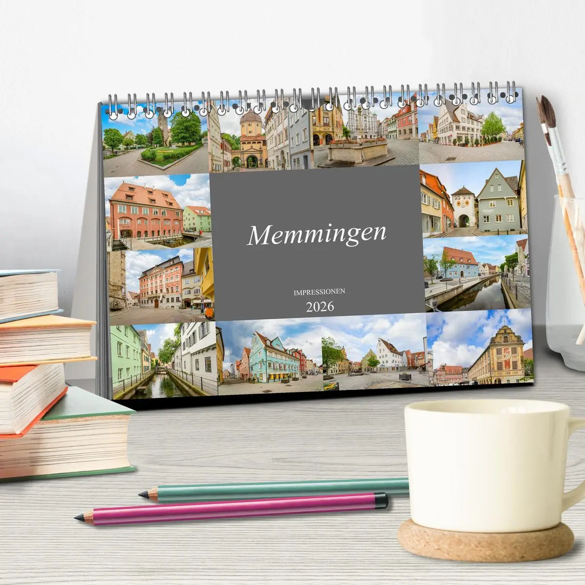 Bild: 9783457636343 | Memmingen Impressionen (Tischkalender 2026 DIN A5 quer), CALVENDO...