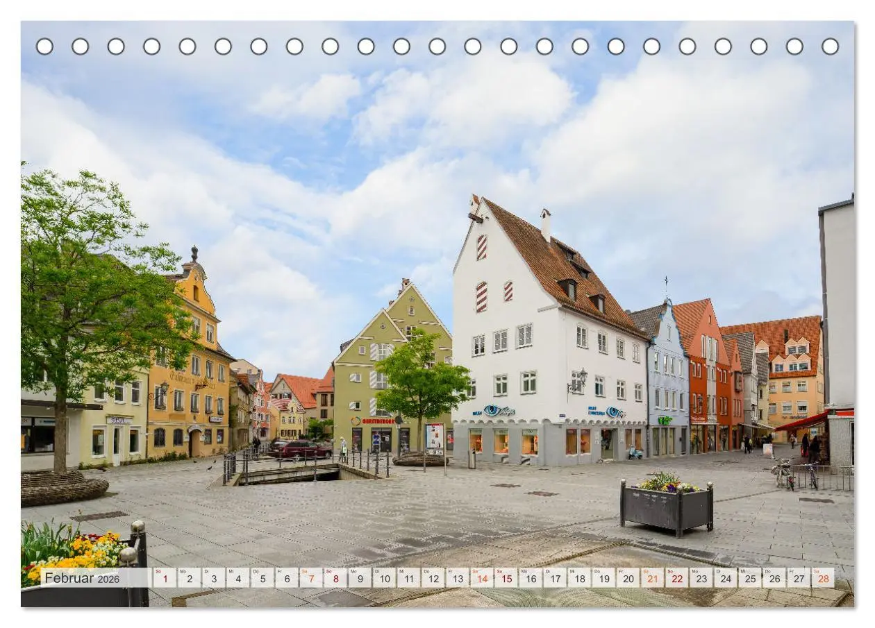 Bild: 9783457636343 | Memmingen Impressionen (Tischkalender 2026 DIN A5 quer), CALVENDO...