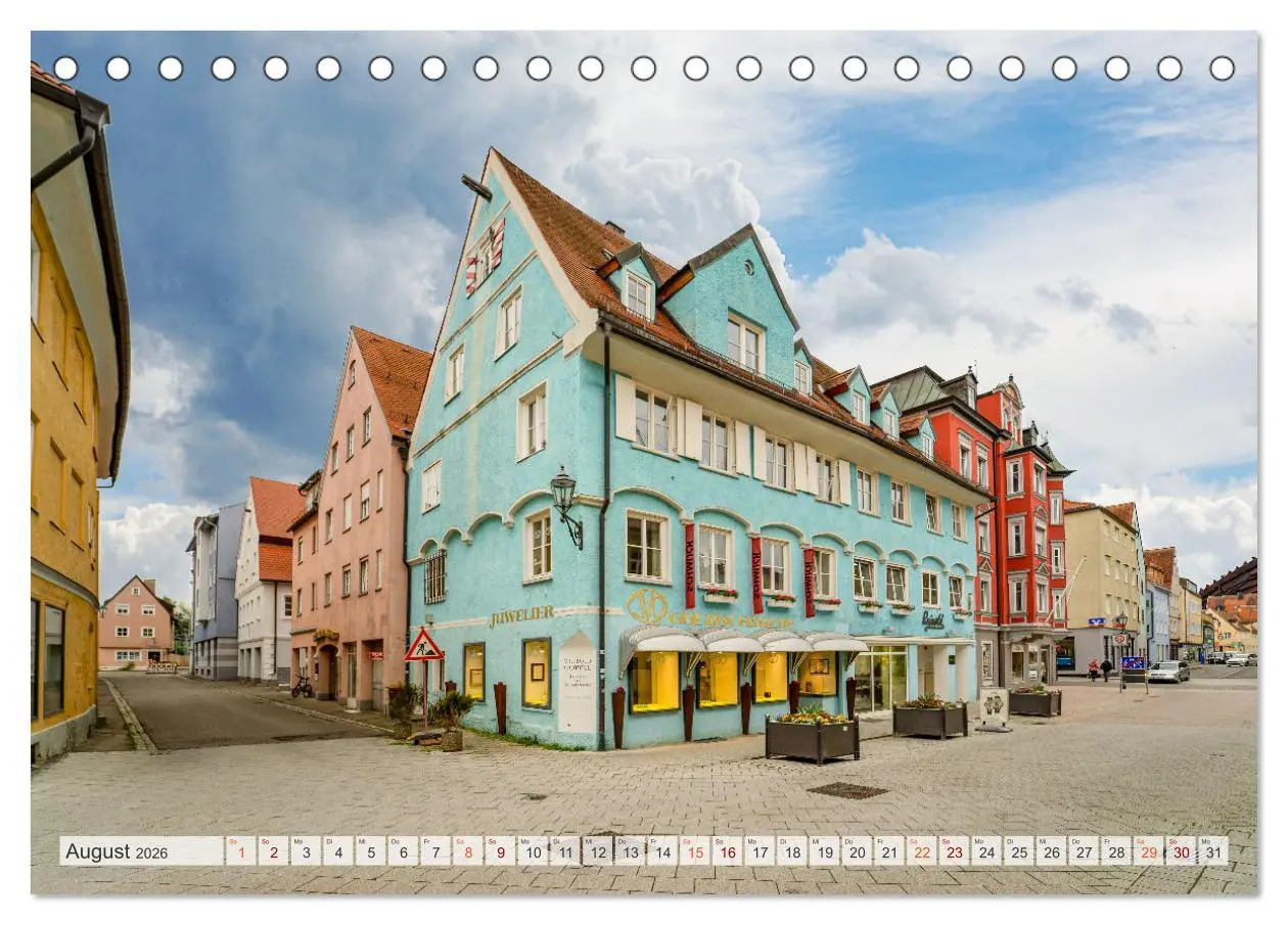 Bild: 9783457636343 | Memmingen Impressionen (Tischkalender 2026 DIN A5 quer), CALVENDO...