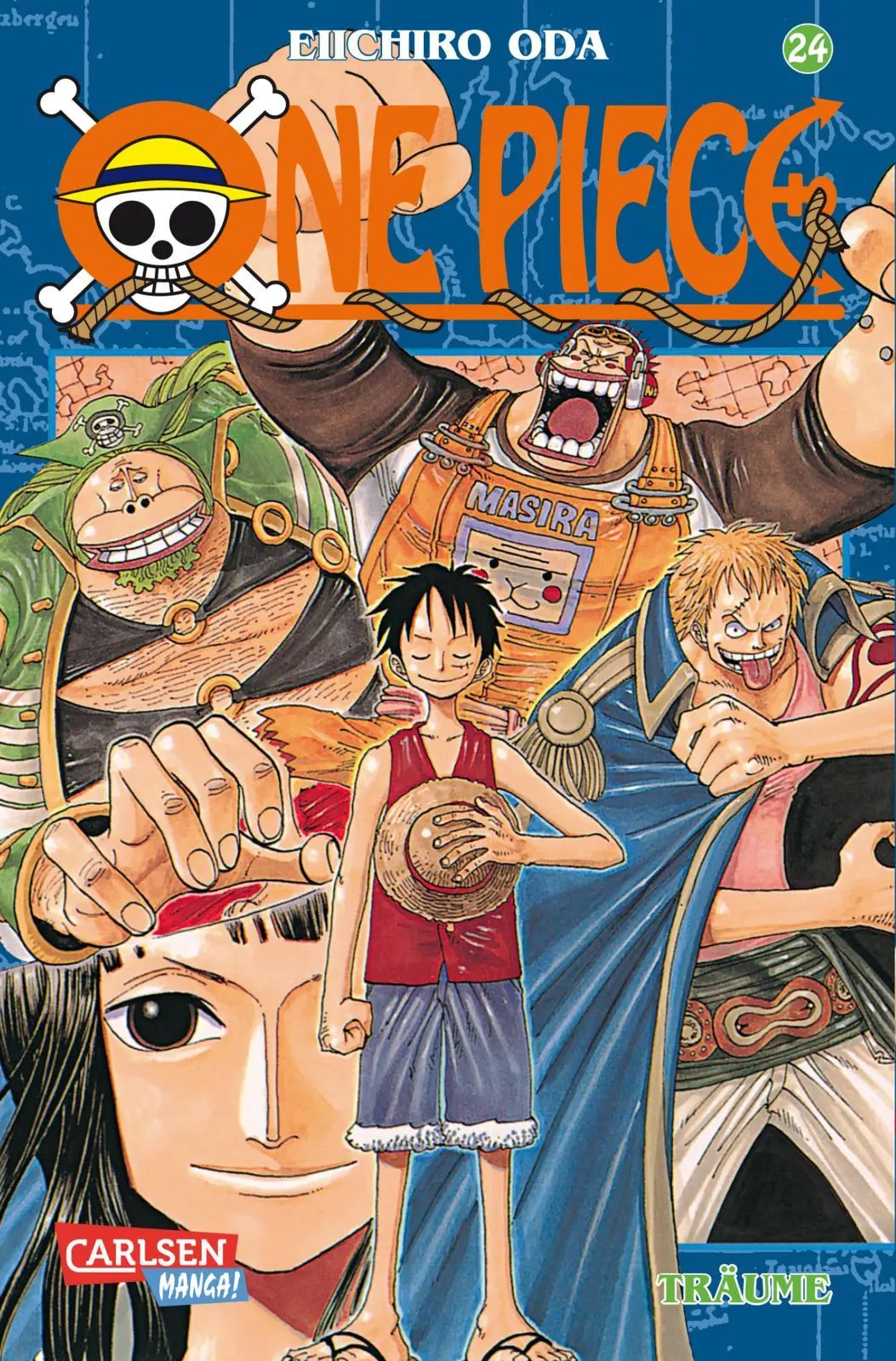Cover: 9783551756343 | One Piece 24. Träume | Eiichiro Oda | Taschenbuch | One Piece | 208 S.
