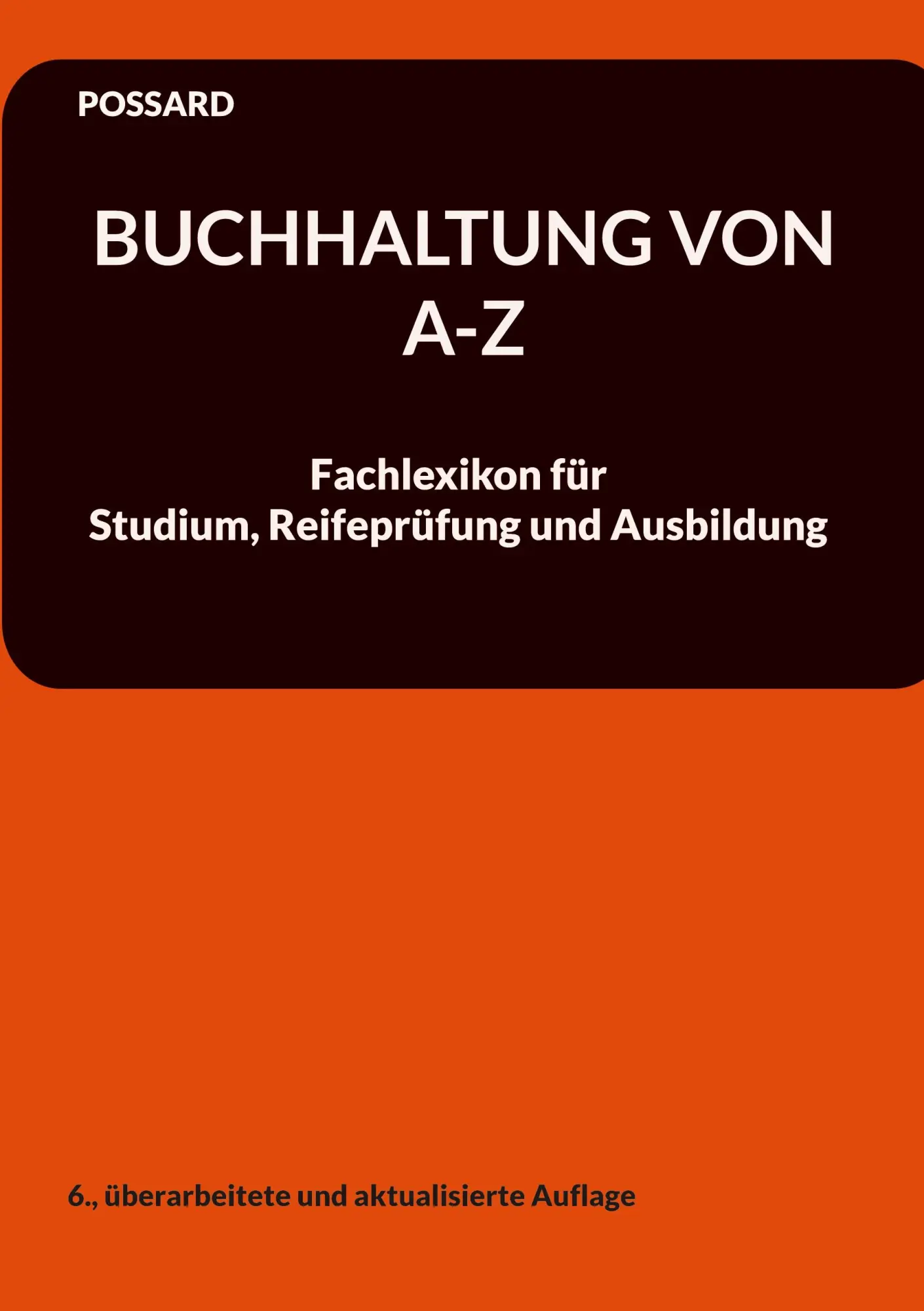 Cover: 9783757846343 | Buchhaltung von A-Z | Marlon Possard | Taschenbuch | Paperback | 2024