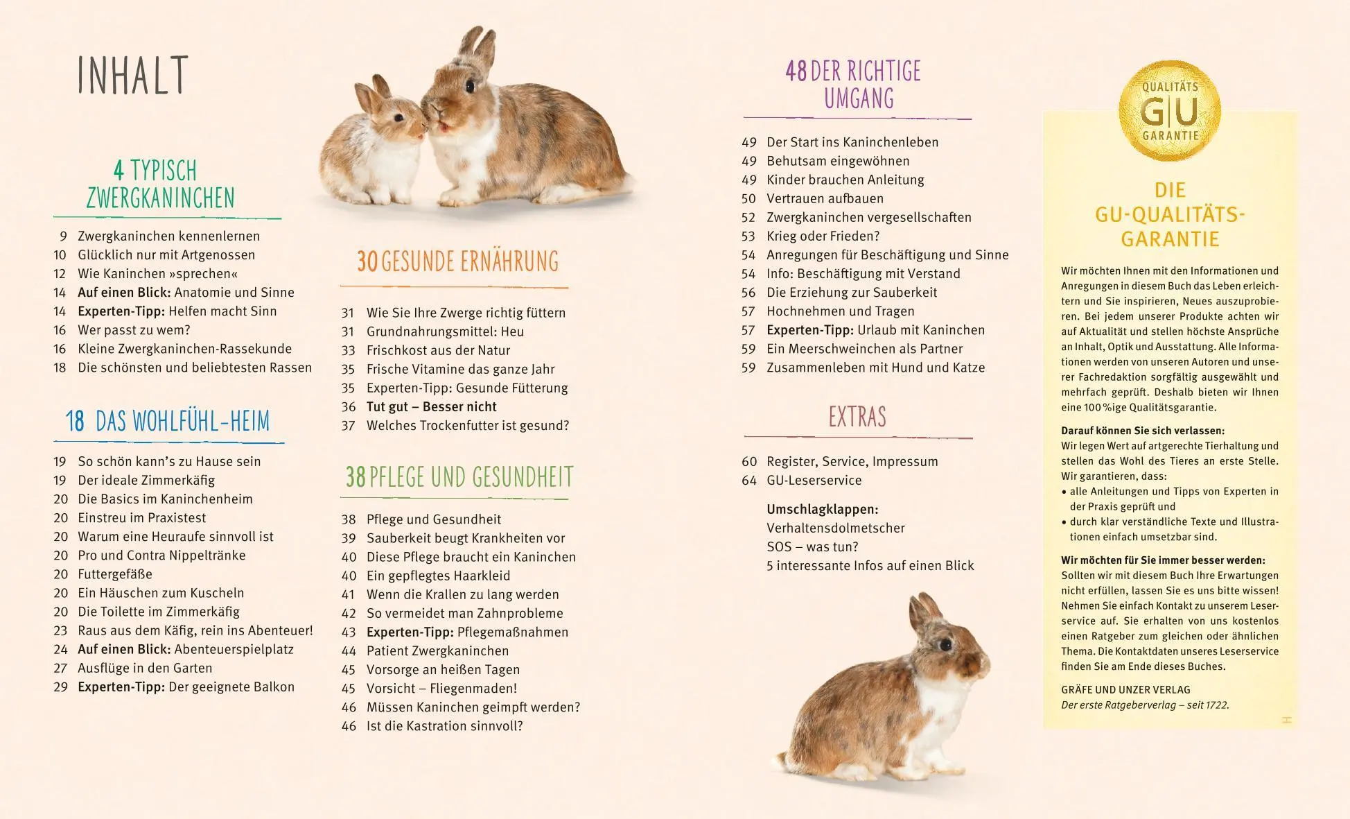 Bild: 9783833836343 | Zwergkaninchen | Glücklich durchs Leben hoppeln | Monika Wegler | Buch
