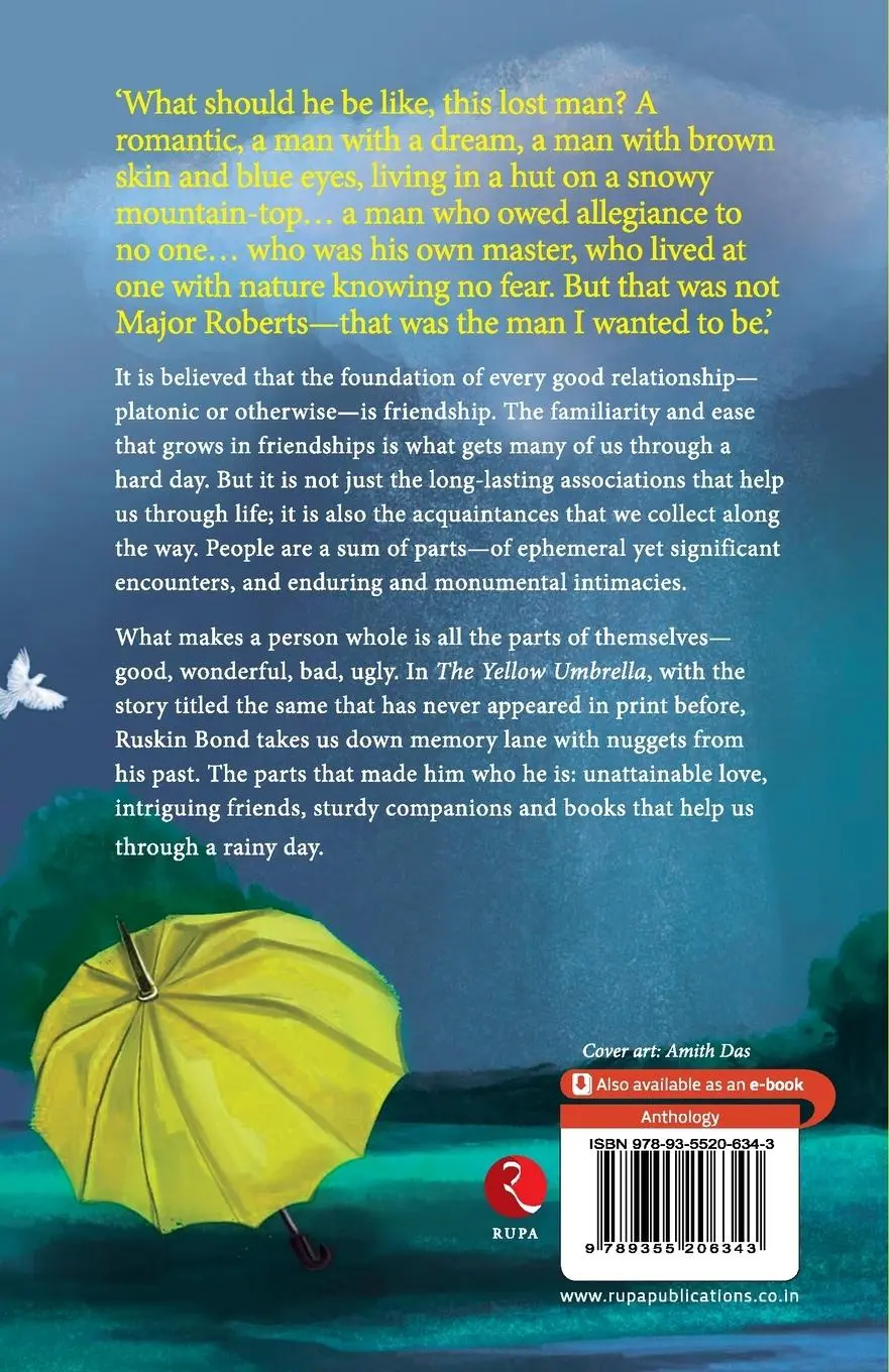 Rückseite: 9789355206343 | The Yellow Umbrella | Ruskin Bond | Taschenbuch | Englisch | 2022