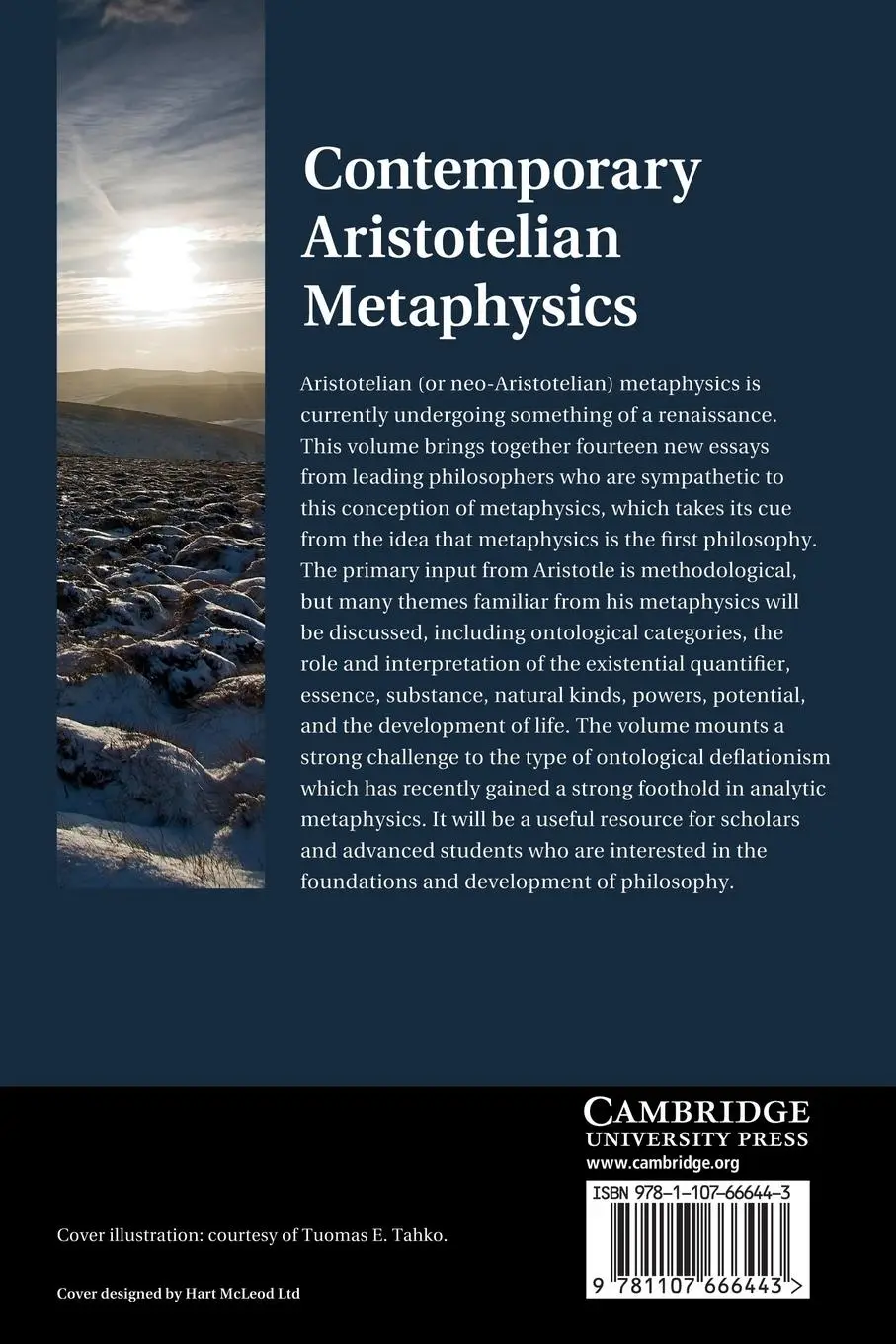 Rückseite: 9781107666443 | Contemporary Aristotelian Metaphysics | Tuomas E. Tahko | Taschenbuch