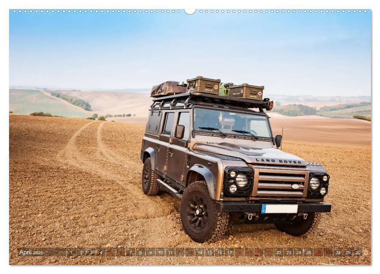 Bild: 9783435396443 | Mit dem 4x4 durch Europa (hochwertiger Premium Wandkalender 2025...