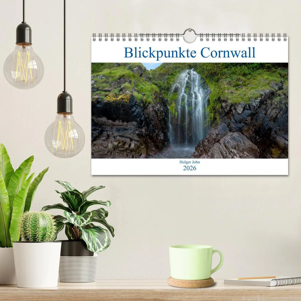 Bild: 9783457796443 | Blickpunkte Cornwall (Wandkalender 2026 DIN A4 quer), CALVENDO...