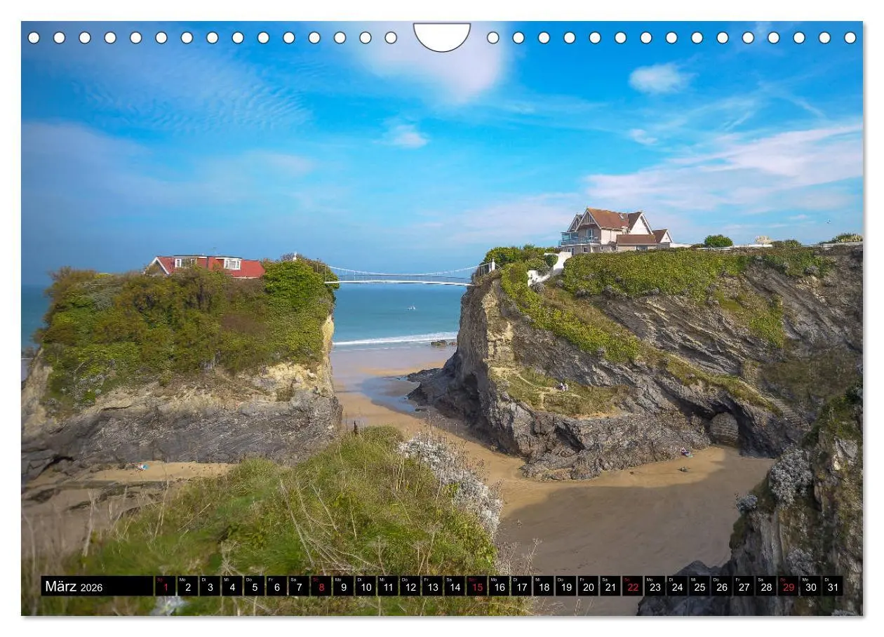 Bild: 9783457796443 | Blickpunkte Cornwall (Wandkalender 2026 DIN A4 quer), CALVENDO...