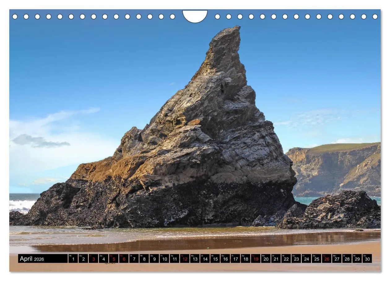 Bild: 9783457796443 | Blickpunkte Cornwall (Wandkalender 2026 DIN A4 quer), CALVENDO...