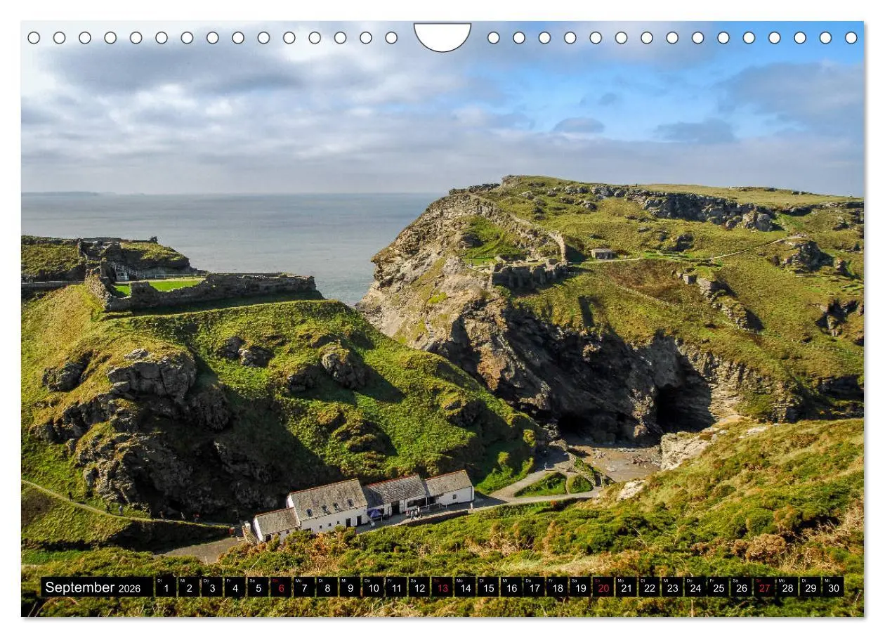Bild: 9783457796443 | Blickpunkte Cornwall (Wandkalender 2026 DIN A4 quer), CALVENDO...