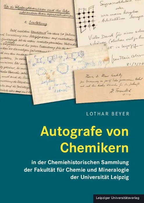 Cover: 9783960236443 | Autografe von Chemikern | Lothar Beyer | Taschenbuch | 237 S. | 2025