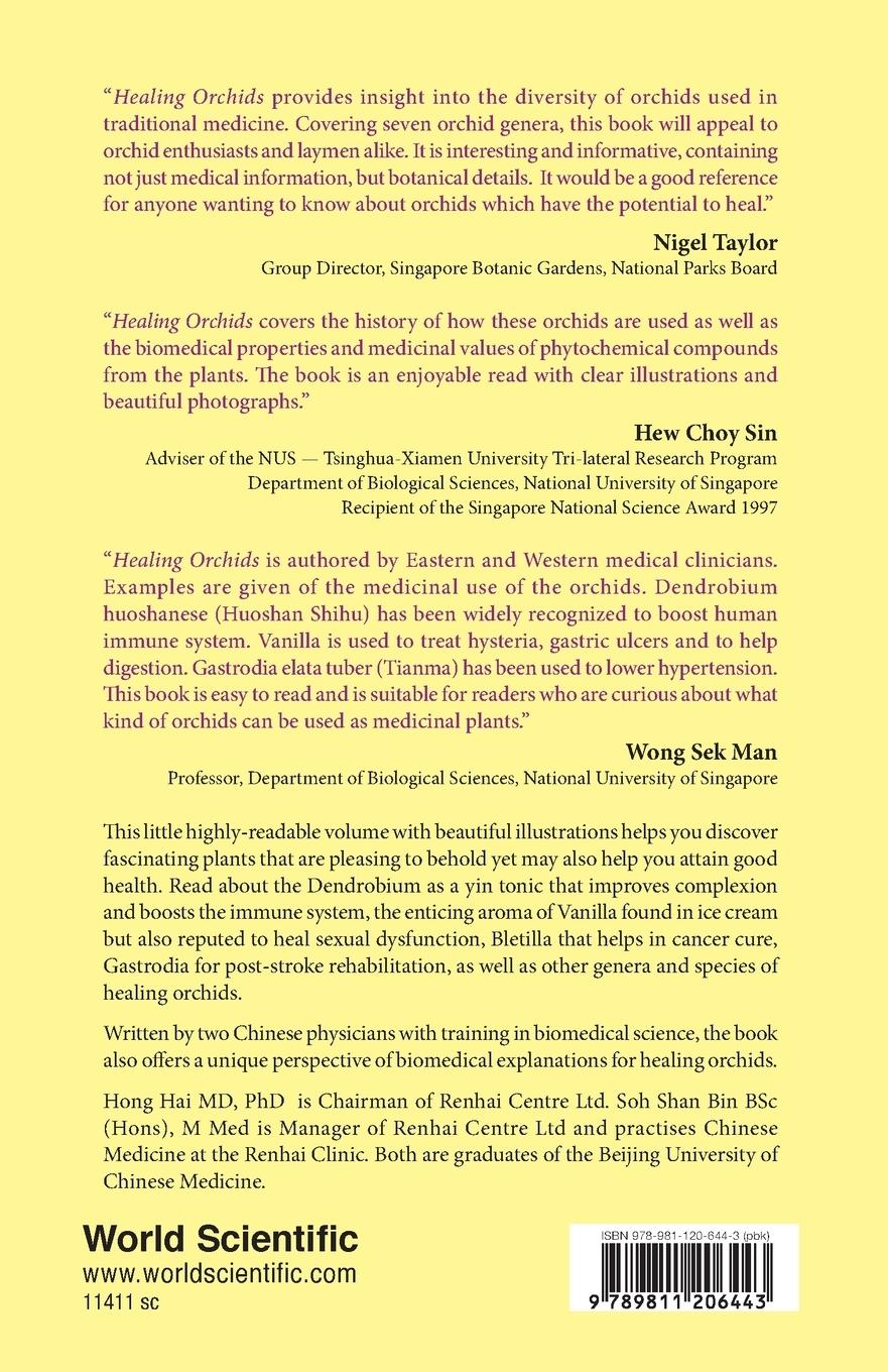 Rückseite: 9789811206443 | HEALING ORCHIDS | Hong Hai &amp; Shan Bin Soh | Taschenbuch | Englisch