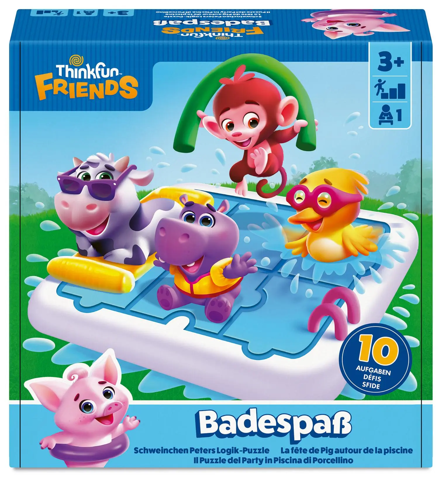 Cover: 4005556766543 | ThinkFun Friends: Badespaß - Logikspiel ab 3 Jahre | Spiel | 76654