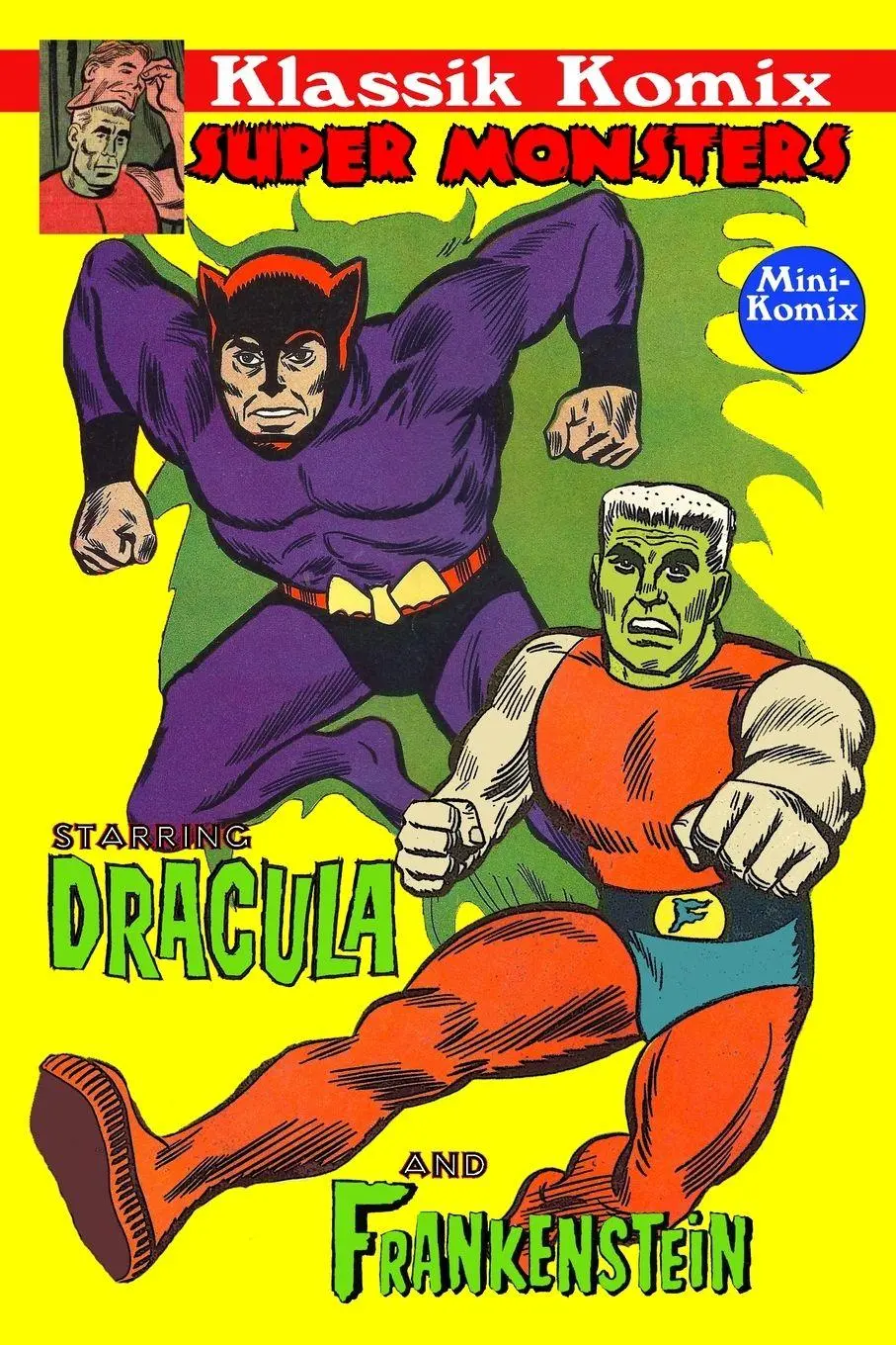 Cover: 9781304976543 | Klassik Komix | Super Monsters, Frankenstein &amp; Dracula | Mini Komix