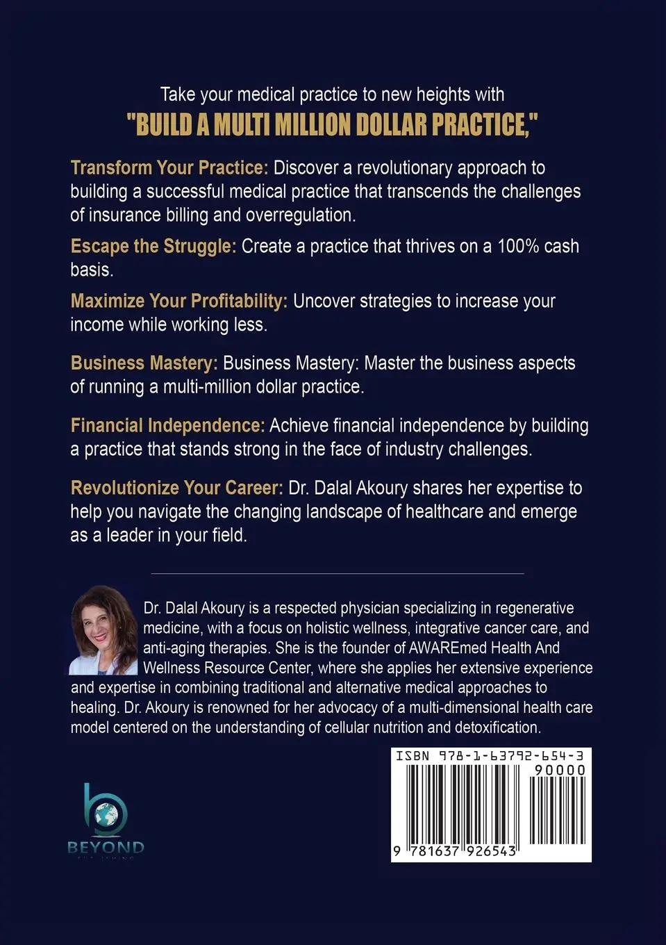 Rückseite: 9781637926543 | How to Build a Million Dollar Cash Practice | Dalal Akoury | Buch