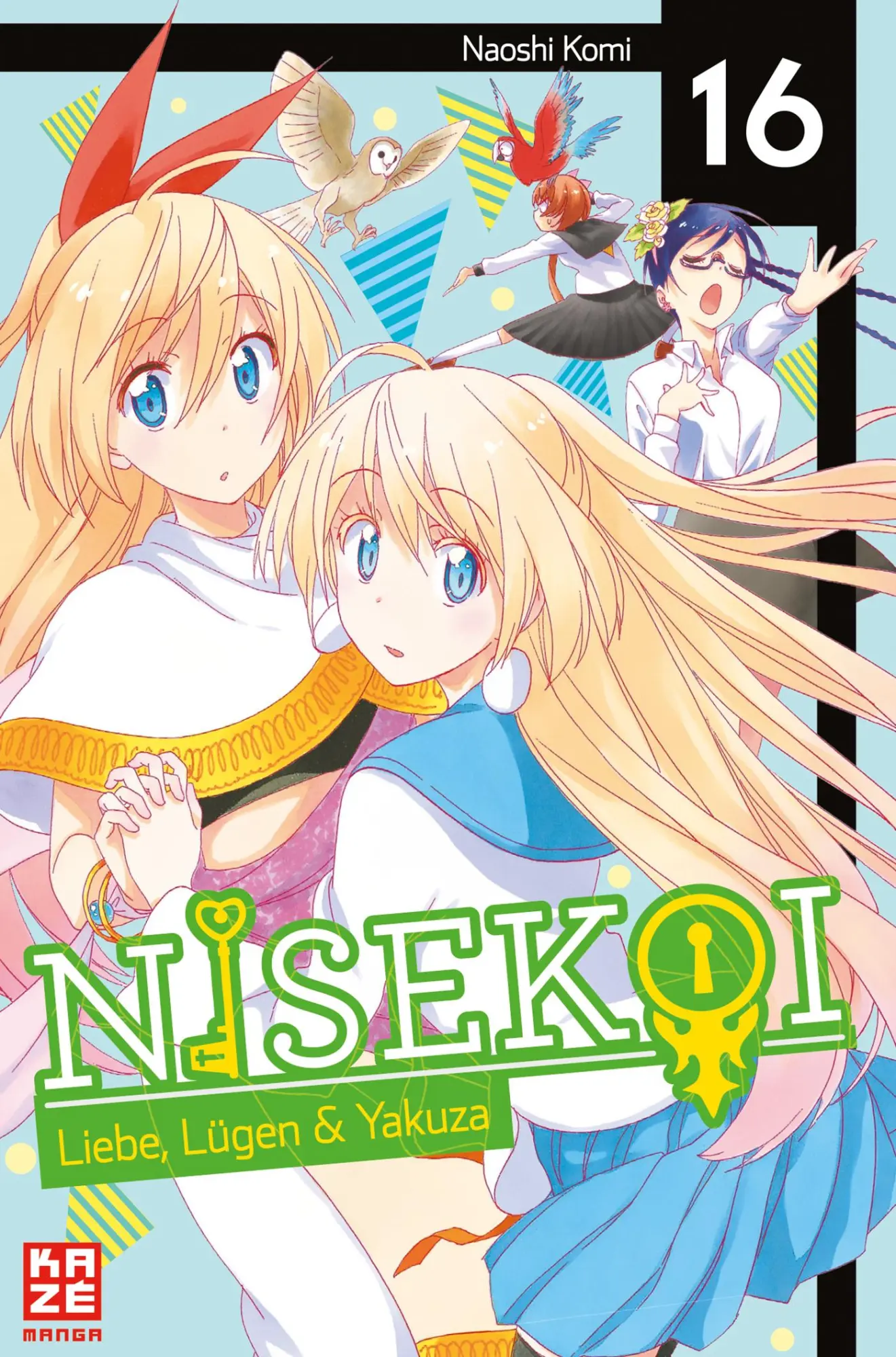 Cover: 9782889216543 | Nisekoi 16 | Liebe, Lügen &amp; Yakuza | Naoshi Komi | Taschenbuch | 2016