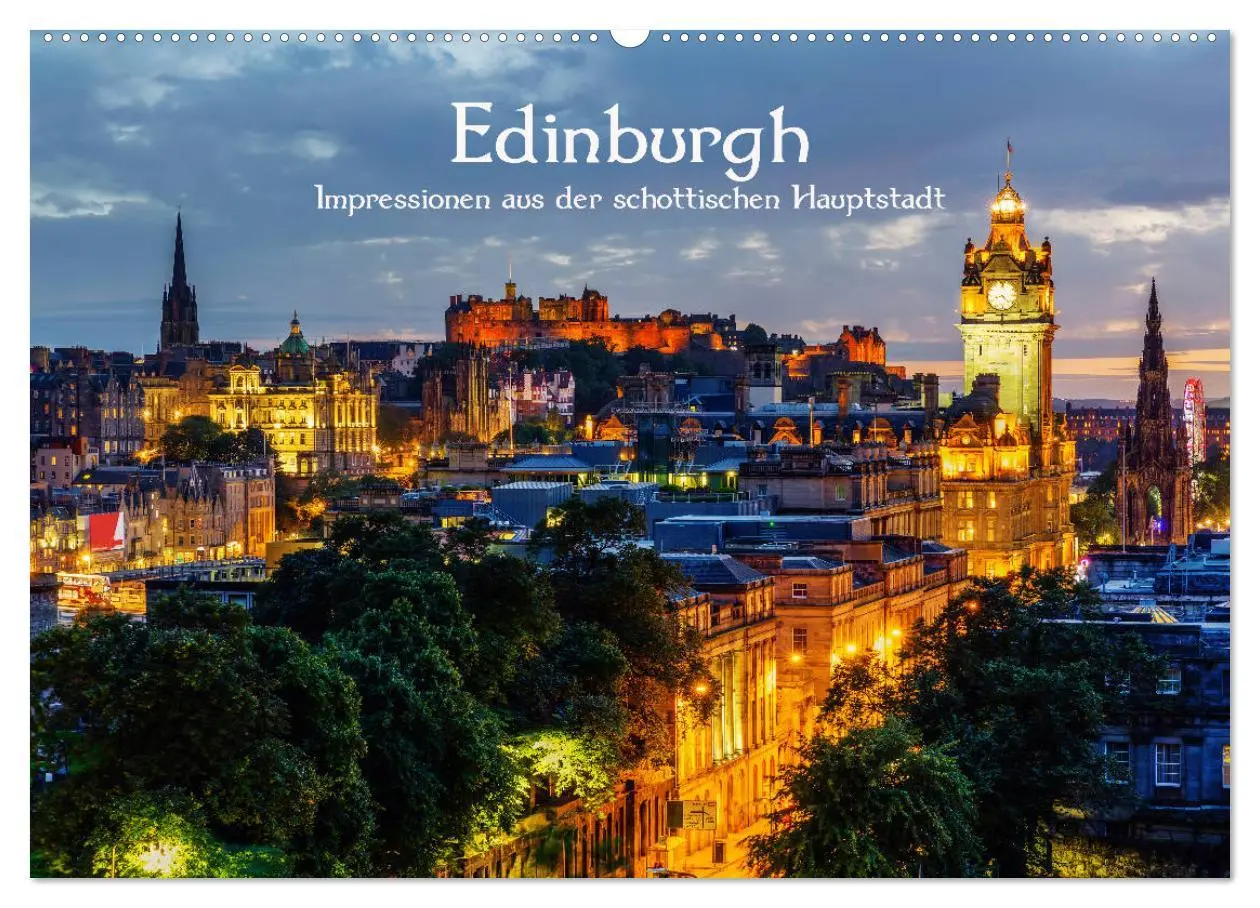 Cover: 9783457856543 | Edinburgh - Impressionen aus der schottischen Hauptstadt...