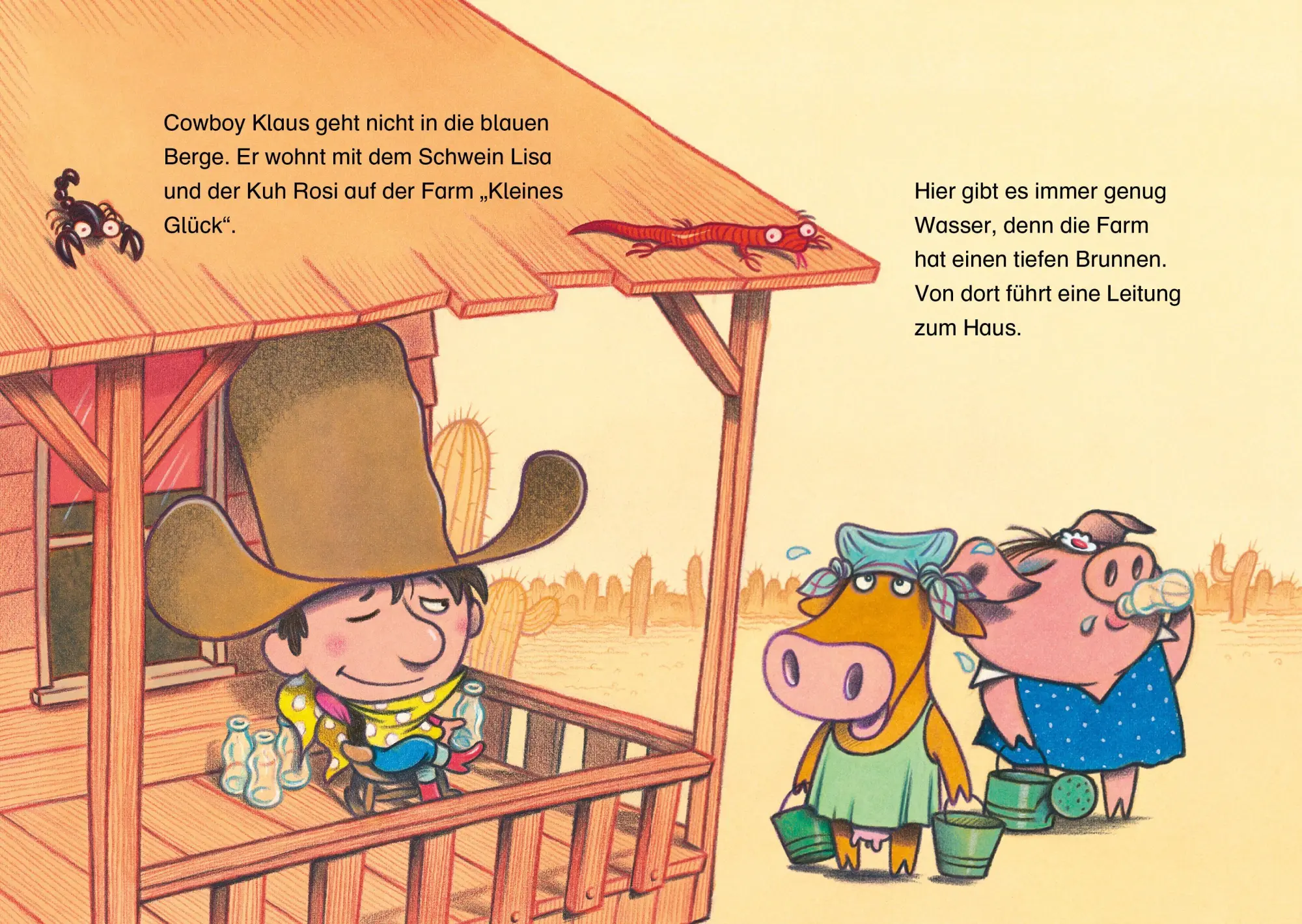 Bild: 9783864296543 | Cowboy Klaus und Otto der Ochsenfrosch | Karsten Teich (u. a.) | Buch