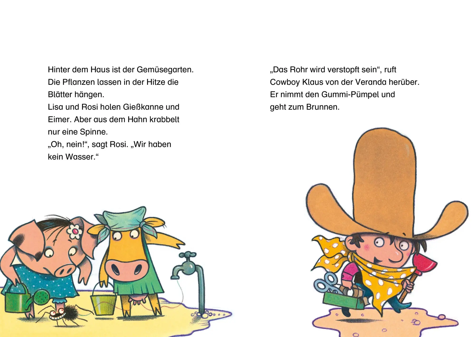 Bild: 9783864296543 | Cowboy Klaus und Otto der Ochsenfrosch | Karsten Teich (u. a.) | Buch