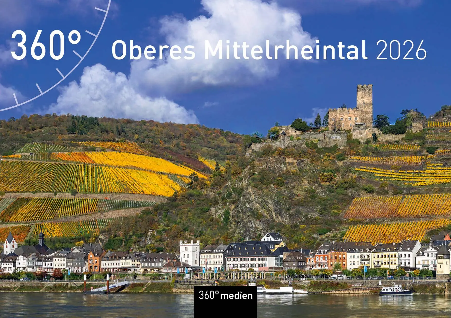 Cover: 9783968556543 | Oberes Mittelrheintal Broschürenkalender 2026 | Friedrich Gier | 28 S.
