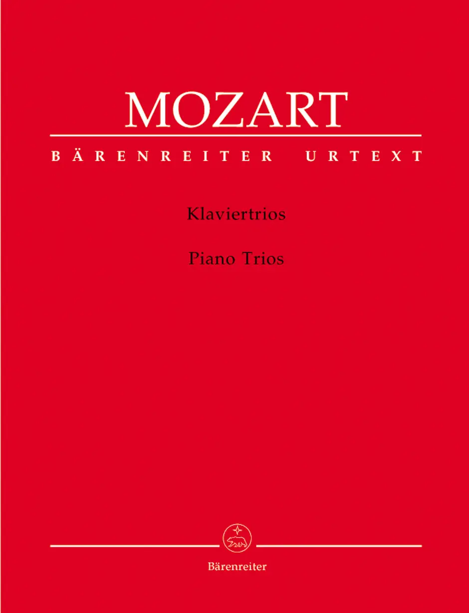 Cover: 9790006456543 | Piano Trios, complete | Urtext | Wolfgang Amadeus Mozart | Buch