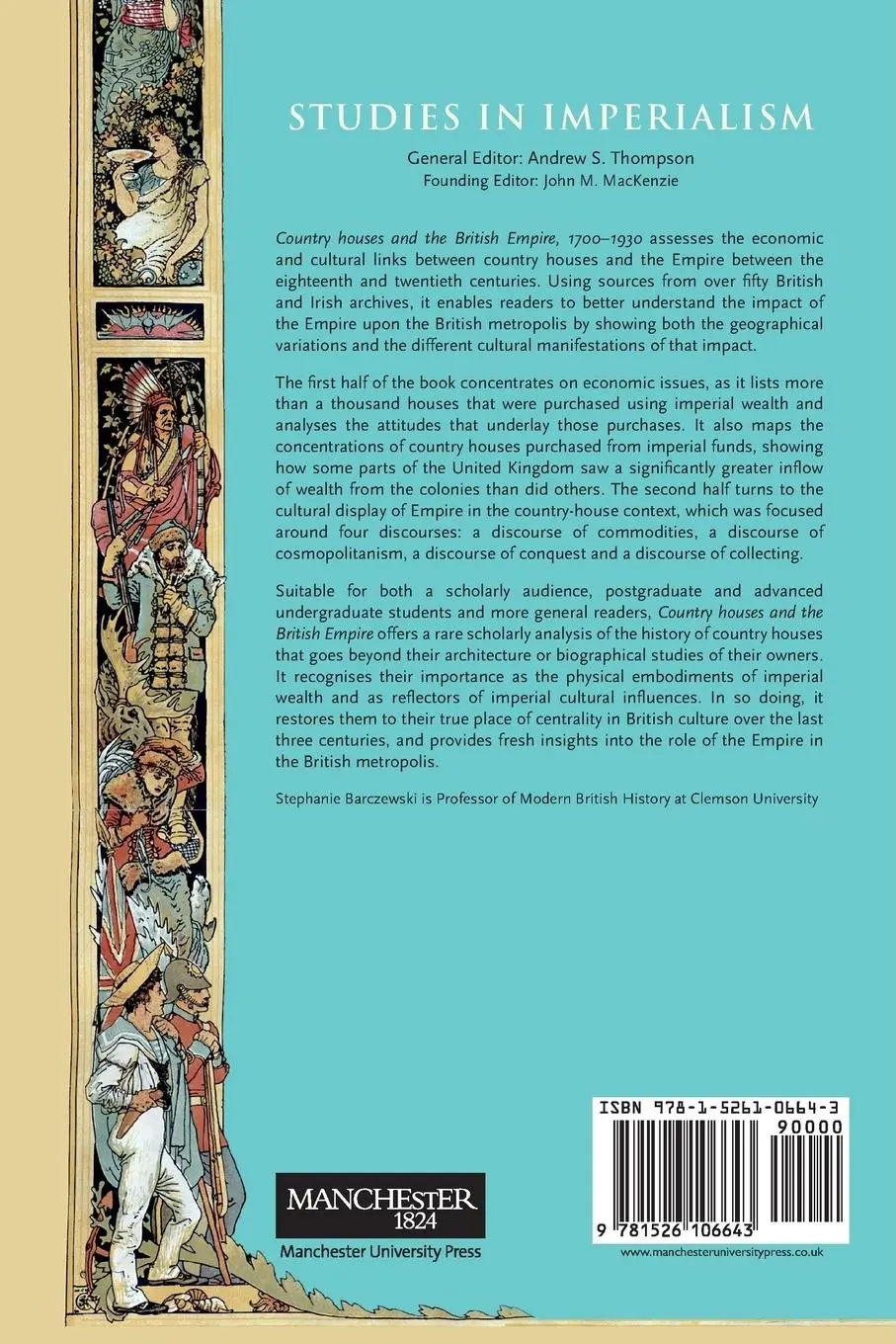 Rückseite: 9781526106643 | Country houses and the British Empire, 1700-1930 | Barczewski | Buch