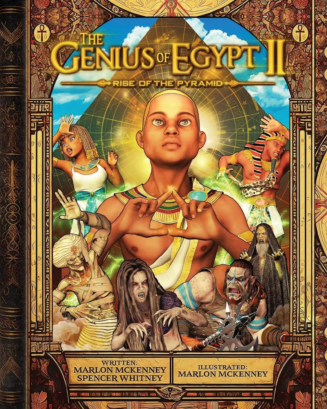 Cover: 9781736466643 | The Genius of Egypt II | Rise of the Pyramid | Marlon Mckenney (u. a.)