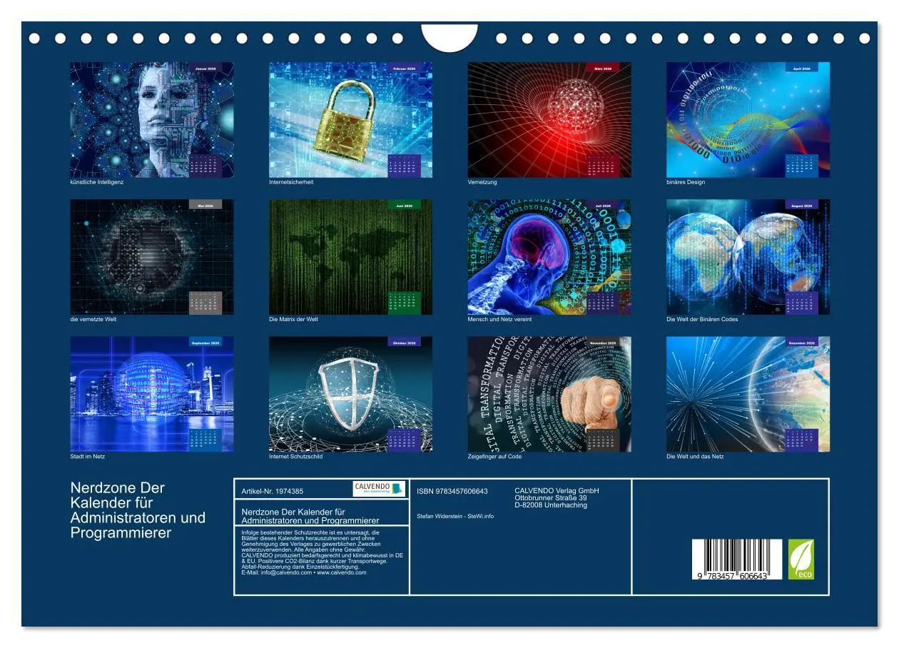 Bild: 9783457606643 | Nerdzone Der Kalender für Administratoren und Programmierer...