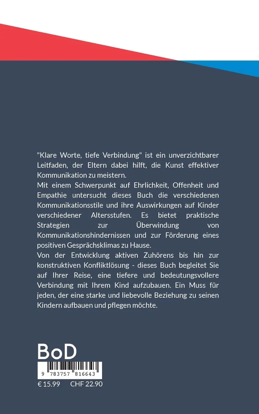 Rückseite: 9783757816643 | Klare Worte, tiefe Verbindung | Bernd Friedrich | Taschenbuch | 202 S.