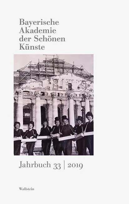 Cover: 9783835336643 | Bayerische Akademie der Schönen Künste | Künste | Taschenbuch | 436 S.