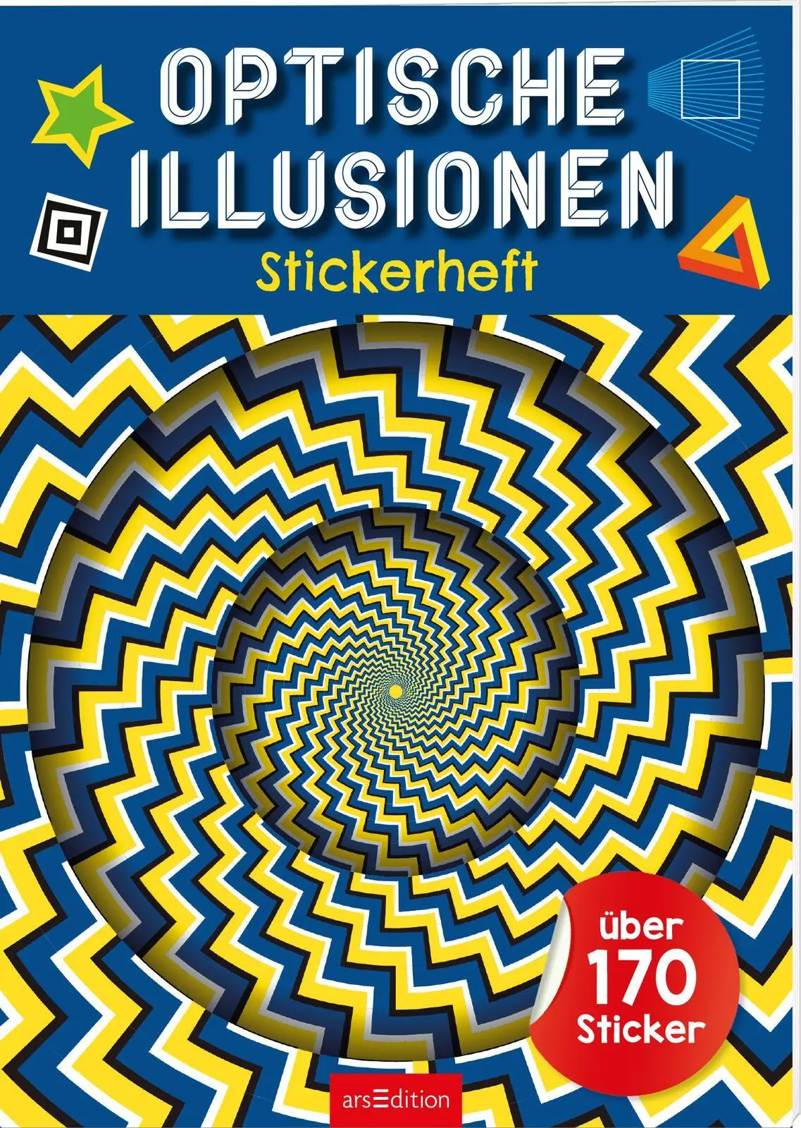 Cover: 9783845856643 | Optische Illusionen Stickerheft | Über 170 Sticker | Timo Schumacher