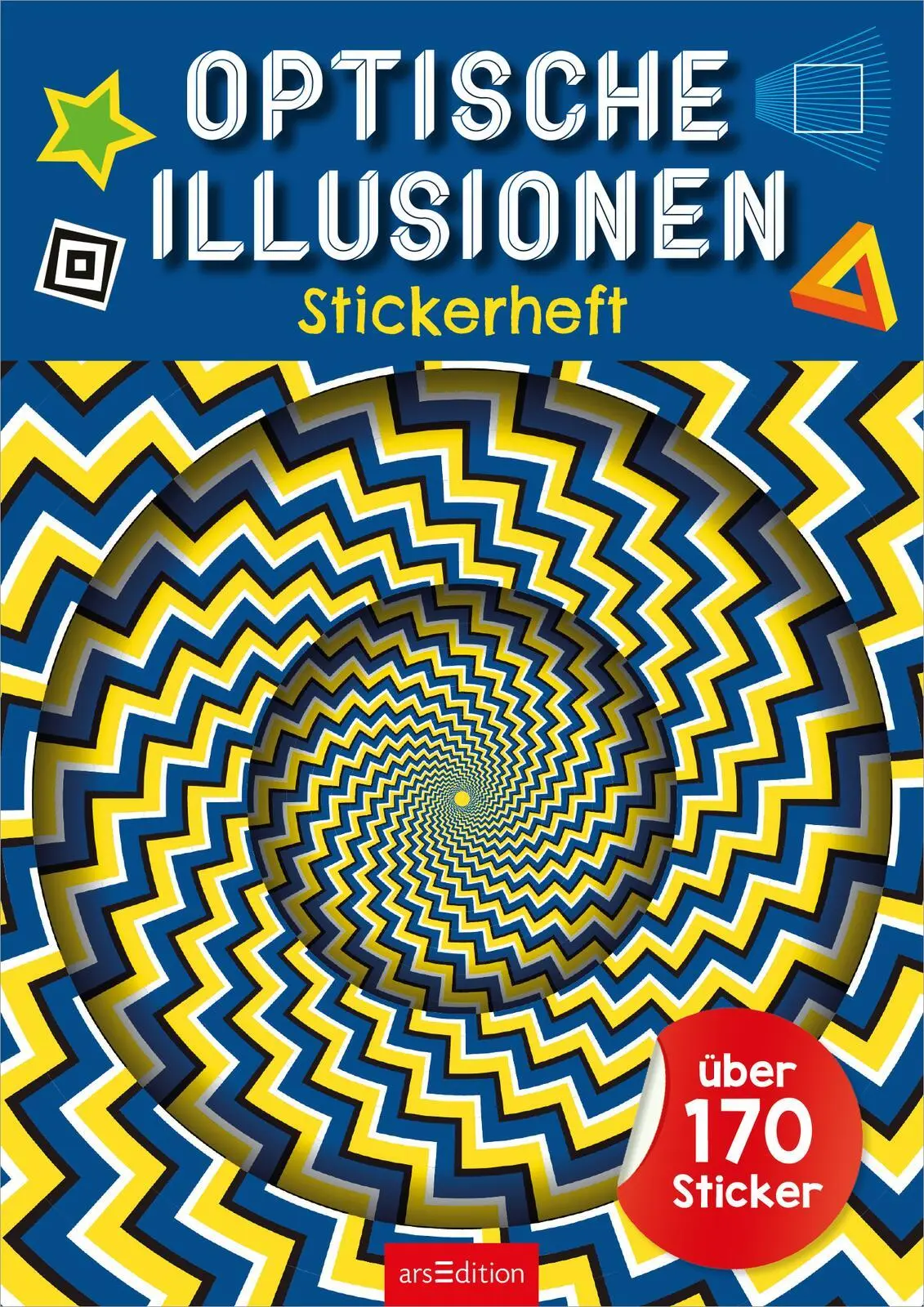 Bild: 9783845856643 | Optische Illusionen Stickerheft | Über 170 Sticker | Timo Schumacher