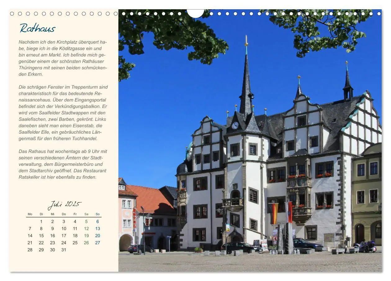 Bild: 9783435366743 | Saalfeld an der Saale - mein Streifzug durch die historische...