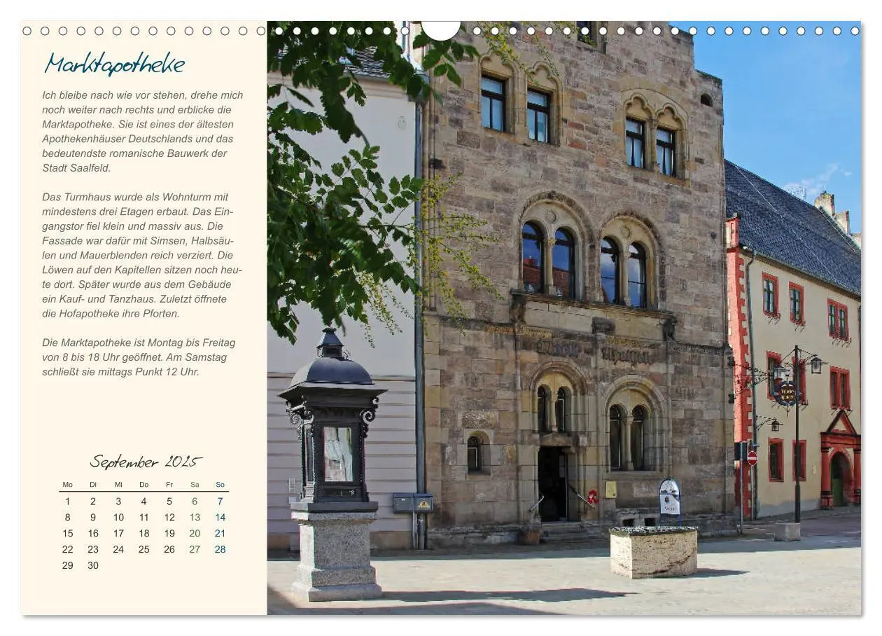 Bild: 9783435366743 | Saalfeld an der Saale - mein Streifzug durch die historische...