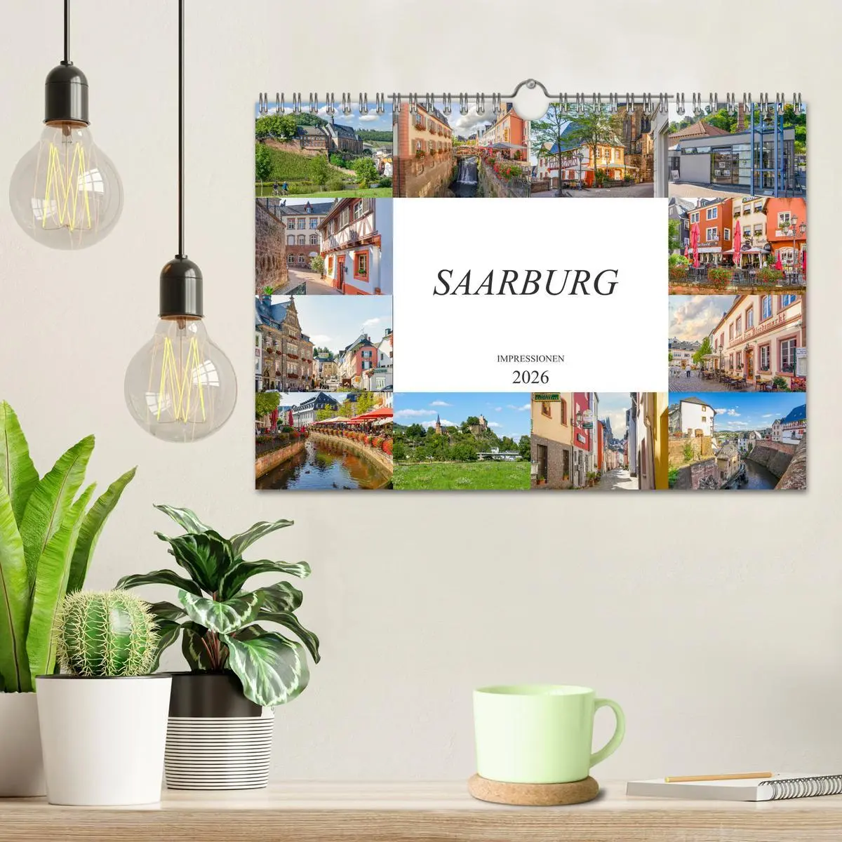 Bild: 9783457766743 | Saarburg Impressionen (Wandkalender 2026 DIN A4 quer), CALVENDO...