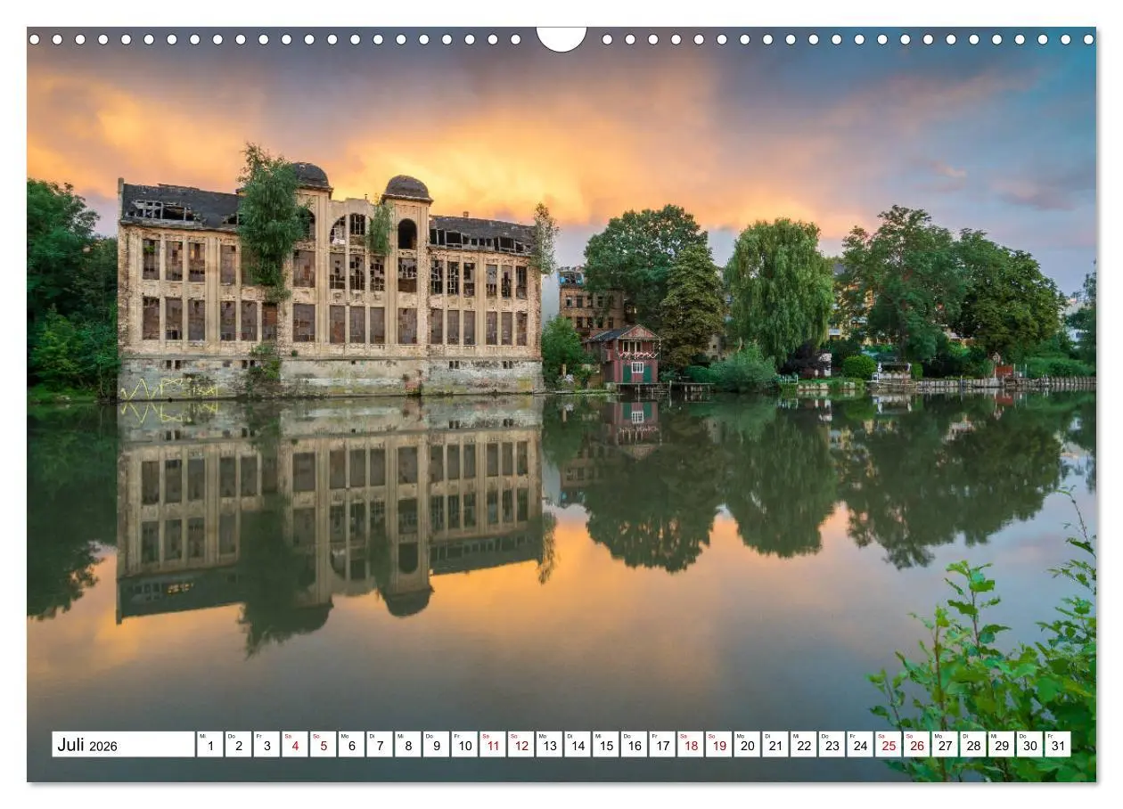 Bild: 9783457836743 | Halle-Saale - Meine Stadt im Spiegel (Wandkalender 2026 DIN A3...