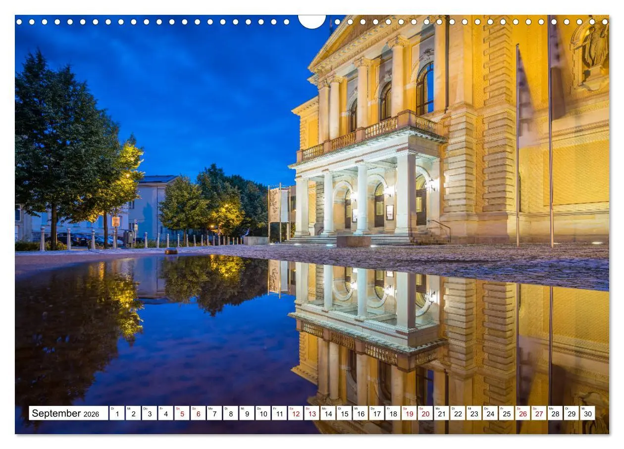 Bild: 9783457836743 | Halle-Saale - Meine Stadt im Spiegel (Wandkalender 2026 DIN A3...