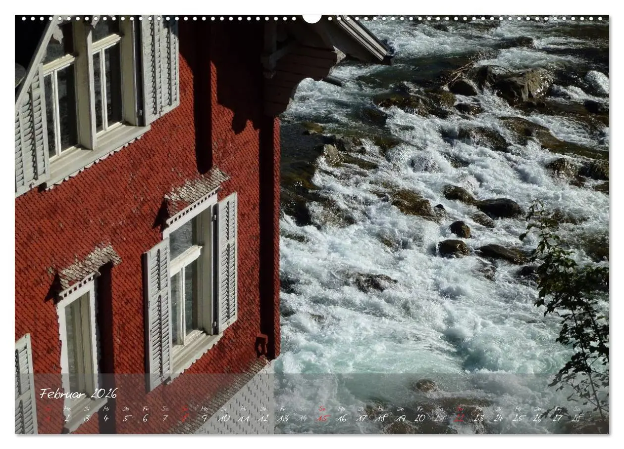 Bild: 9783516096743 | Wasserkraft - Die Bregenzer Ache (Wandkalender 2026 DIN A2 quer),...