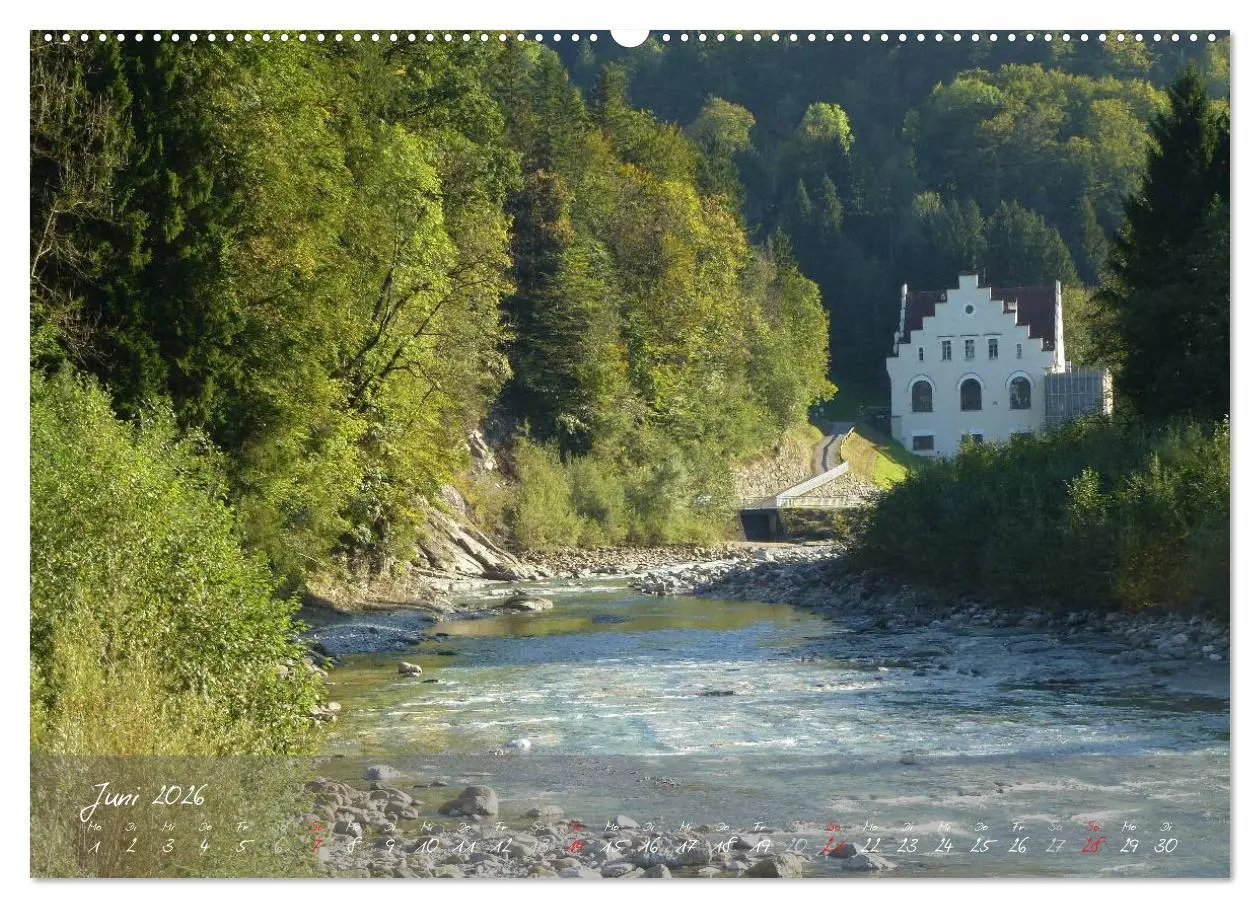 Bild: 9783516096743 | Wasserkraft - Die Bregenzer Ache (Wandkalender 2026 DIN A2 quer),...