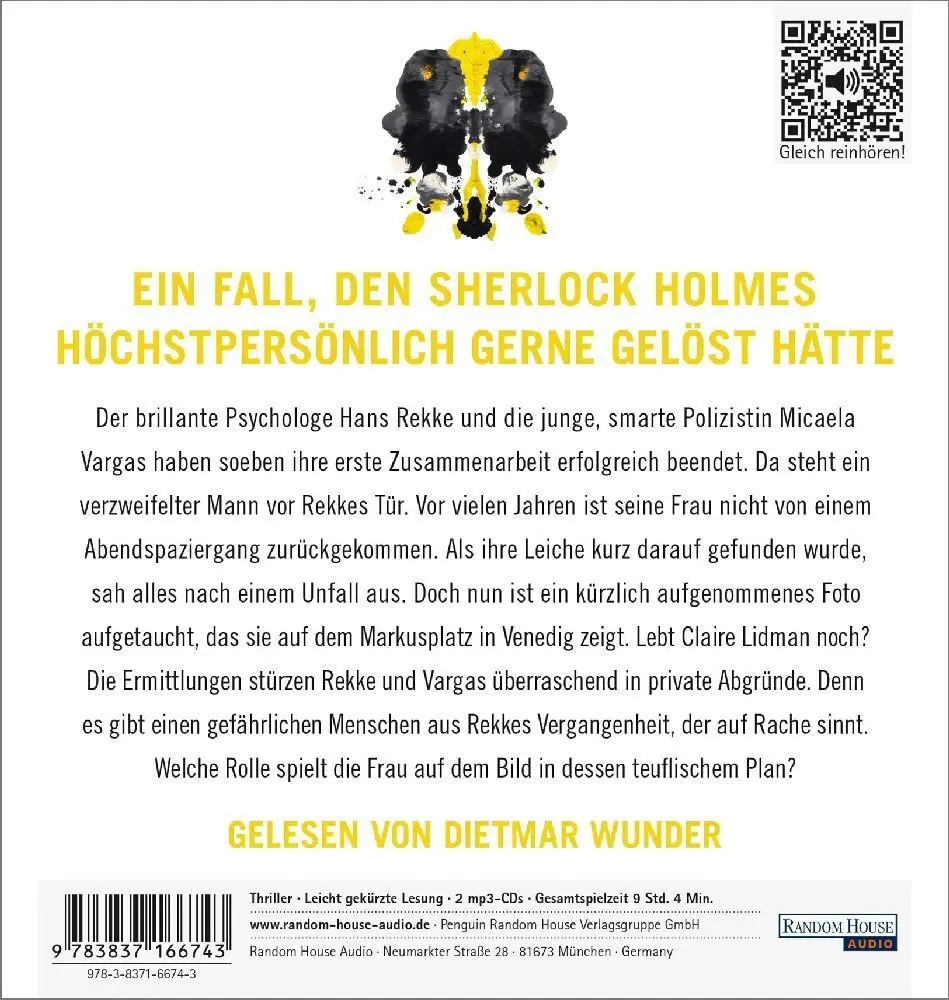 Bild: 9783837166743 | Das Bild der Toten,2 Audio-CD, 2 MP3 | Thriller | David Lagercrantz