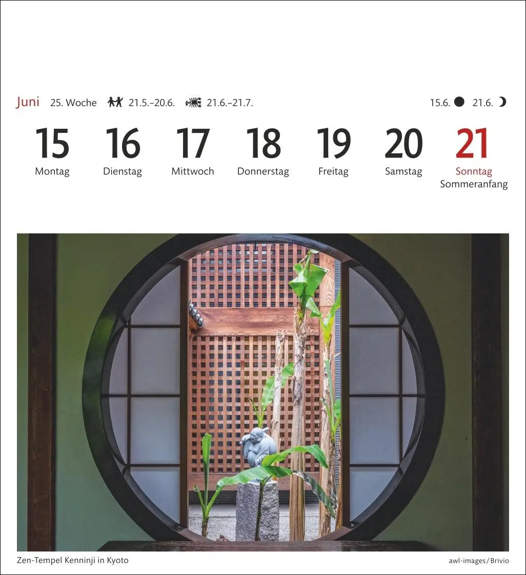 Bild: 9783840036743 | Japan Sehnsuchtskalender 2026 - Wochenkalender mit 53 Postkarten